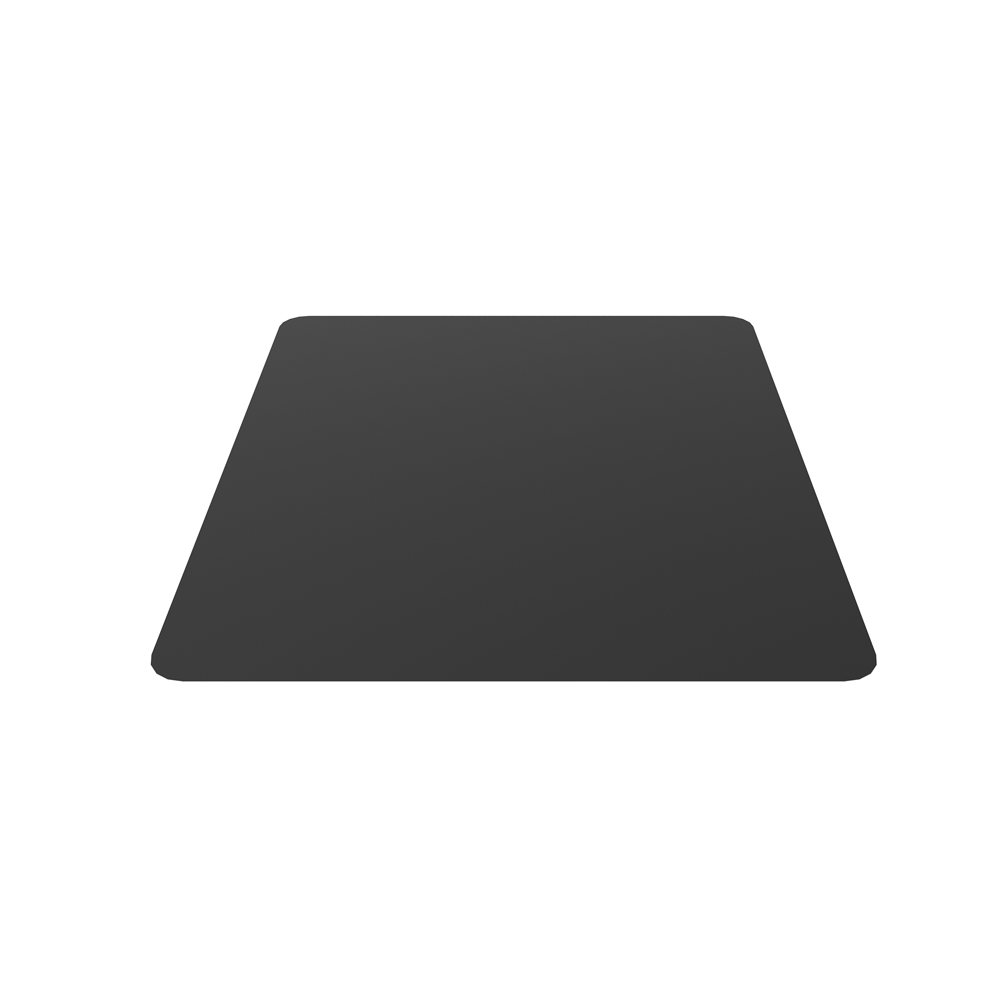 Black Steel Hearth Pad 41 1/4'' x 44'', Model #AC02709B