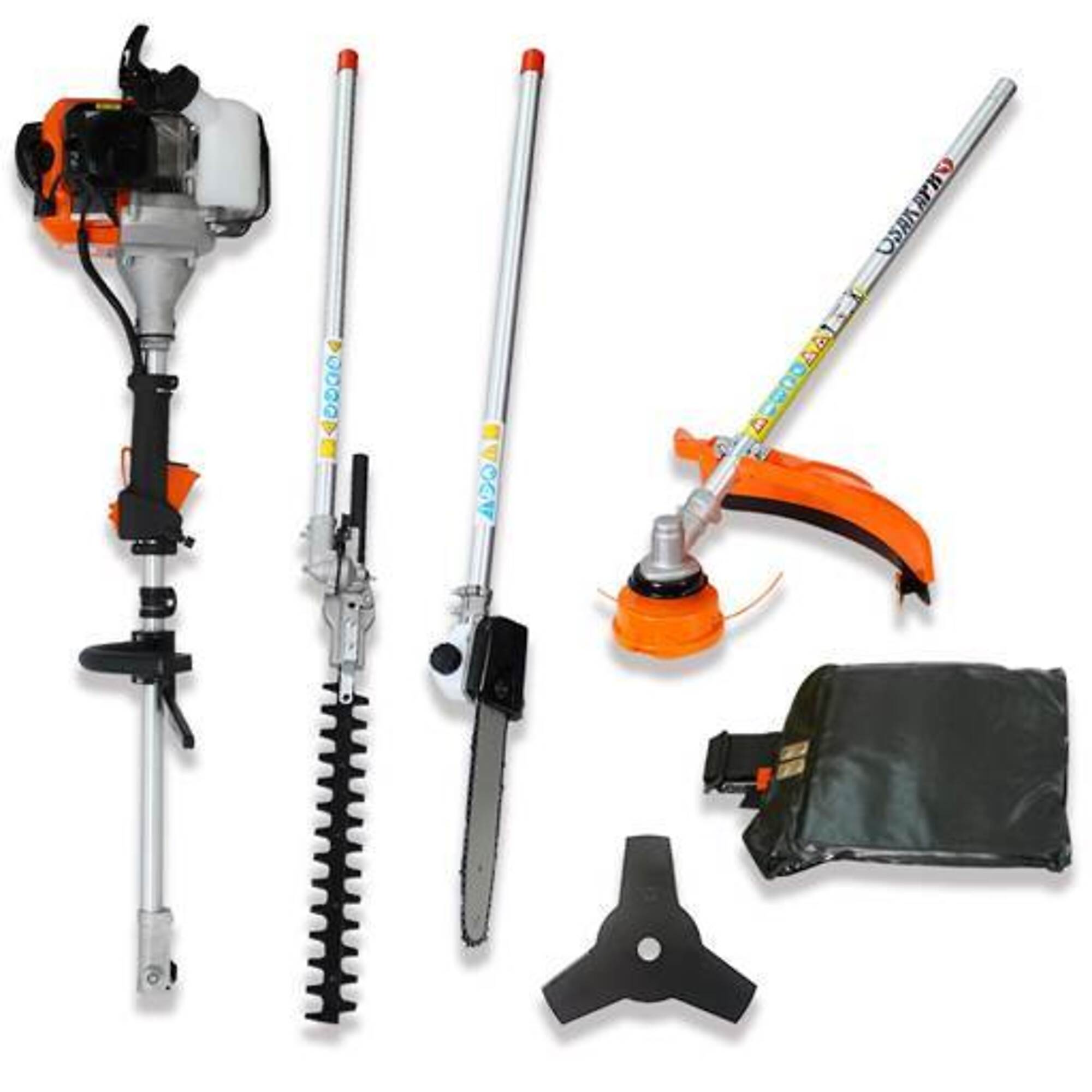 4-in-1 Multi-Functional Brush Cutter, 56CC 2-Cycle, EPA Compliant, BAC-W46561887