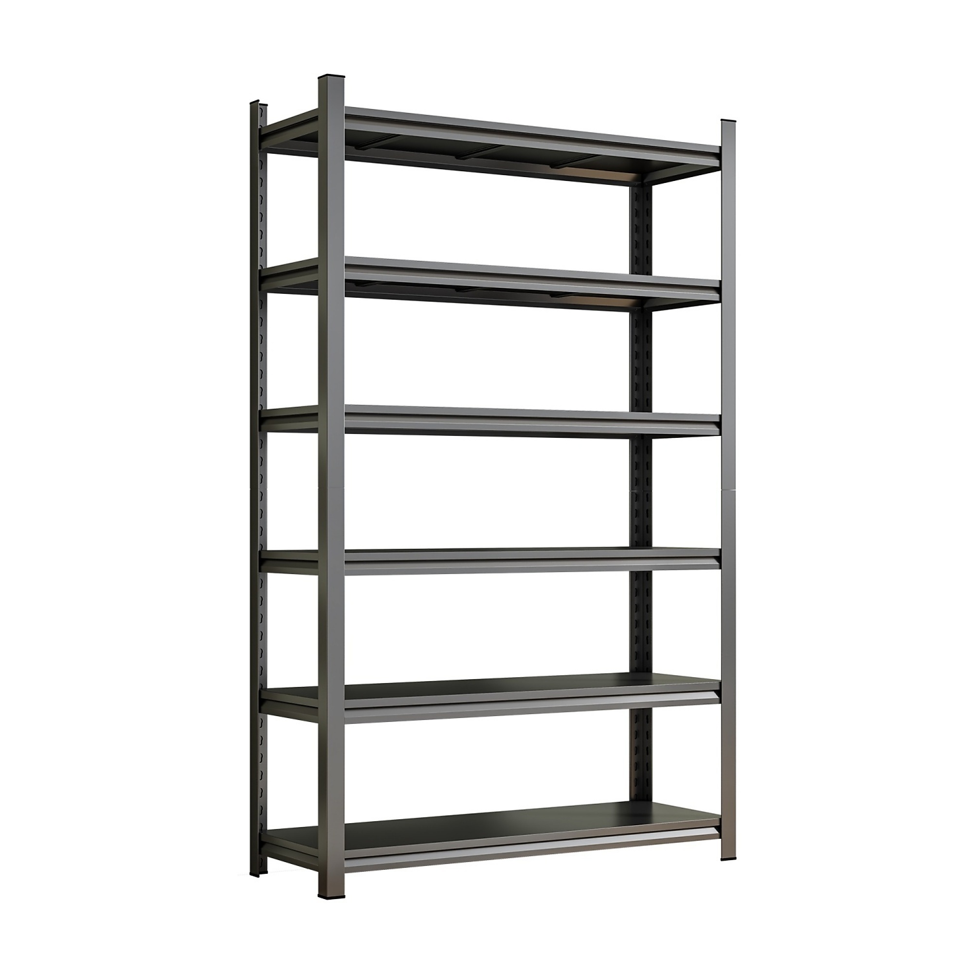 6-Story Metal Shelves with Adjustable Partition Storage Unit