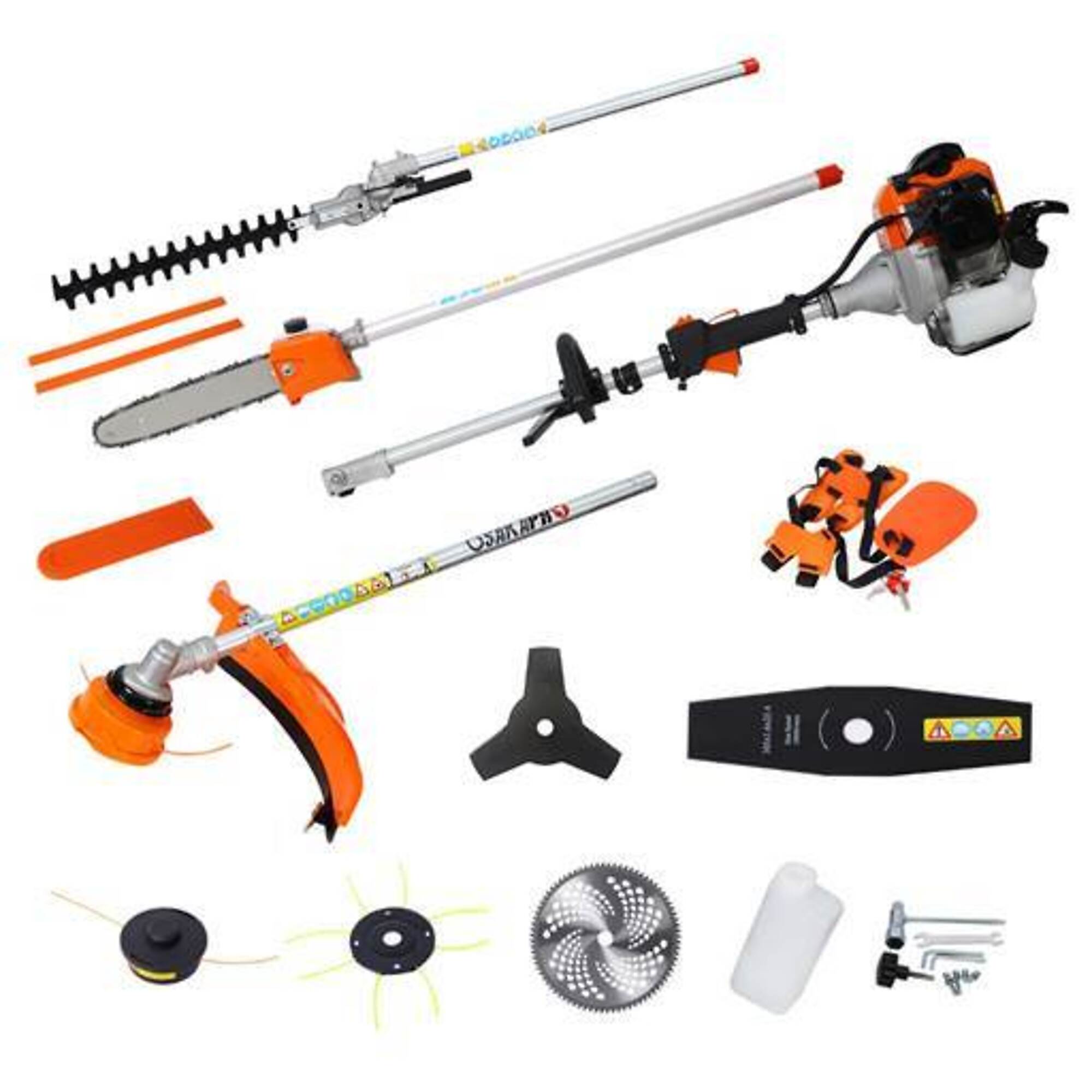 8-in-1 Multi-Functional Brush Cutter, 56CC 2-Cycle, EPA Compliant, BAC-W46561889