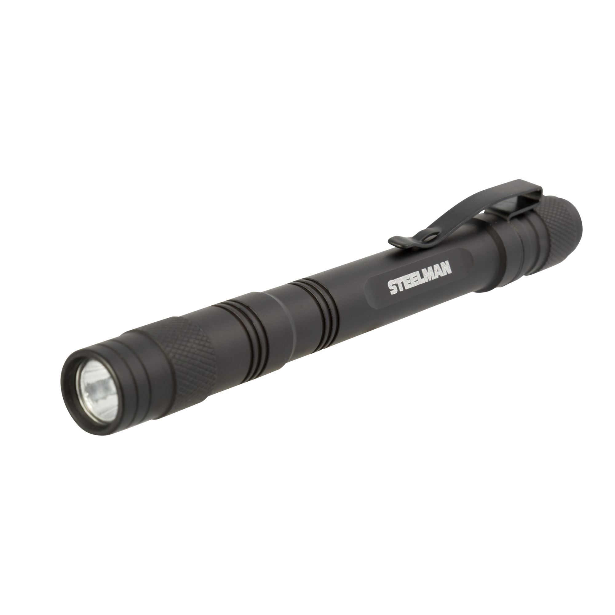 STEELMAN 2AAA LED 70 Lumen Pen Light with Pocket Clip 95874