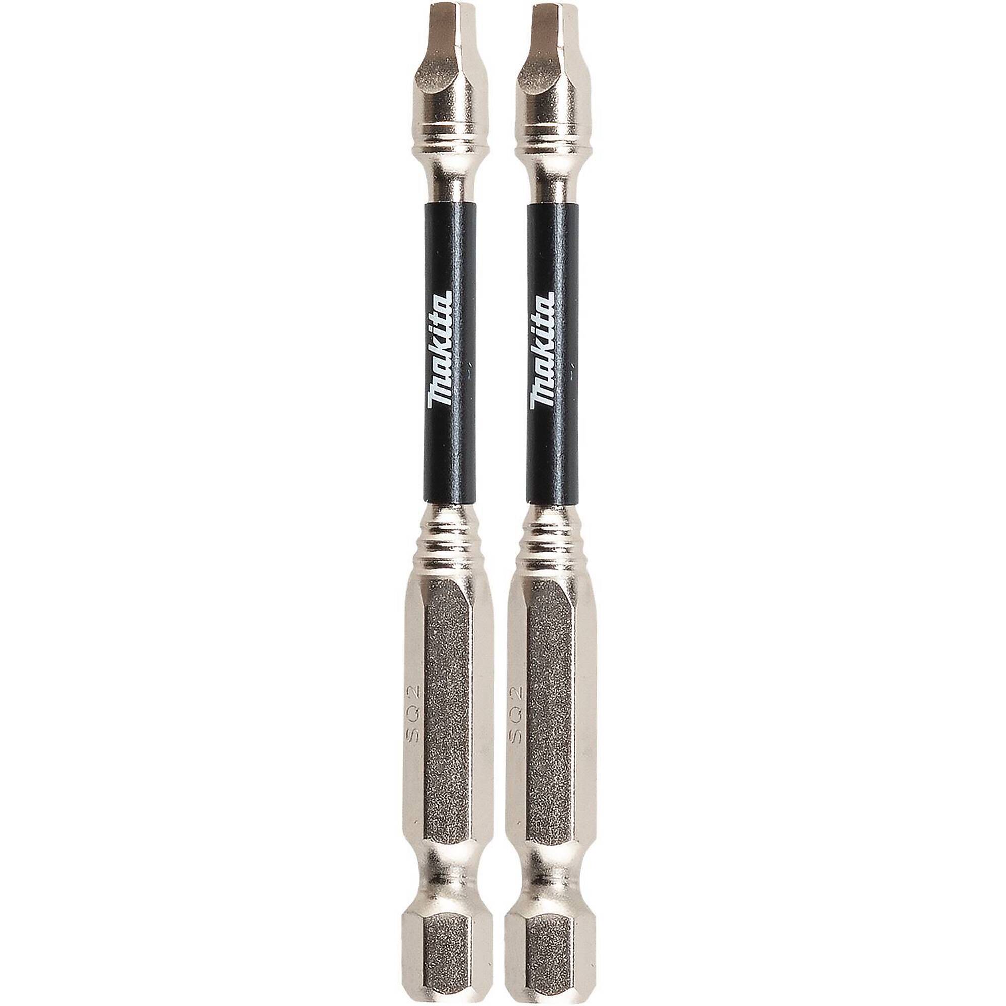 Makita® Impact XPS® #2 Square 3" Power Bit, 2/Pk, Model# E-01177