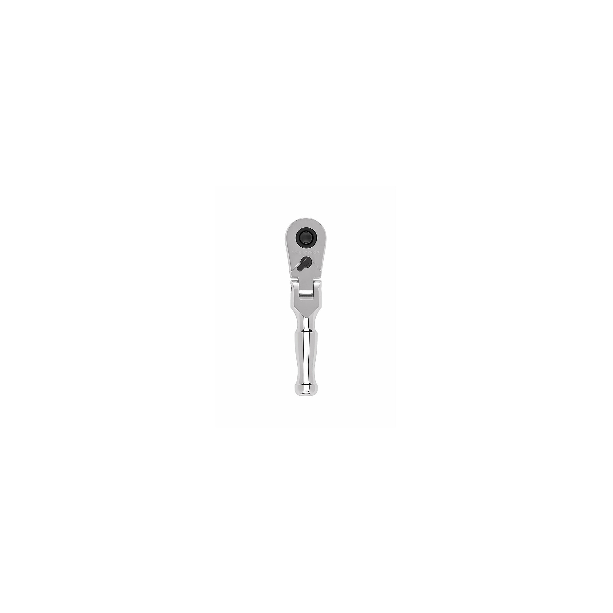 TEKTON 3/8 Inch Drive x 4-1/2 Inch Flex Head Quick-Release Stubby Ratchet | SRH36104