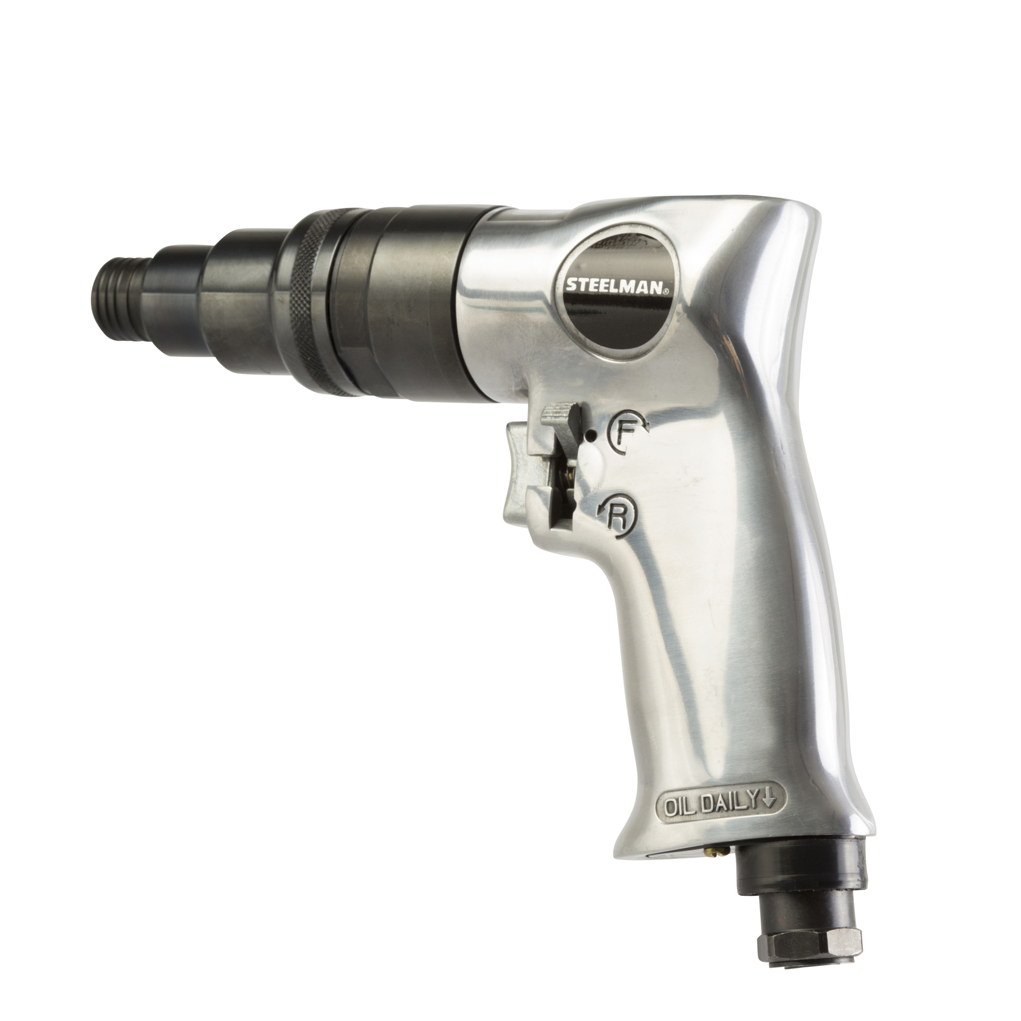 STEELMAN 1/4-Inch Positive Clutch Reversible Air Screwdriver, Model# 1804