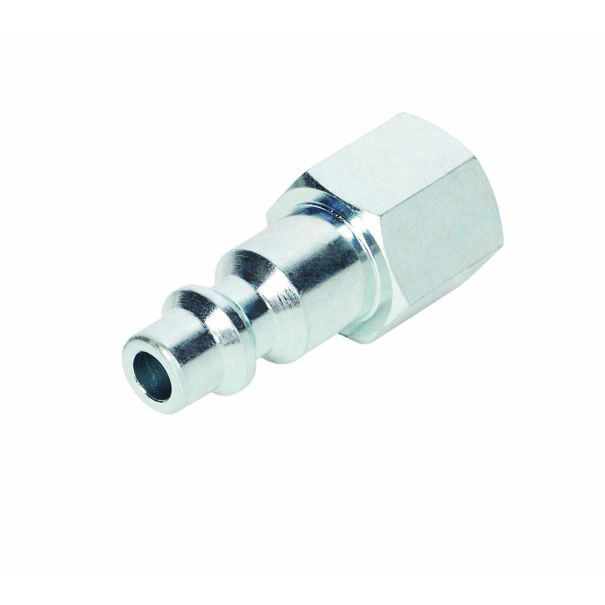 STEELMAN 1/4-Inch Industrial Steel Quick Disconnect Plug 1/4-Inch Female NPT 10-Pack, Model# 60336