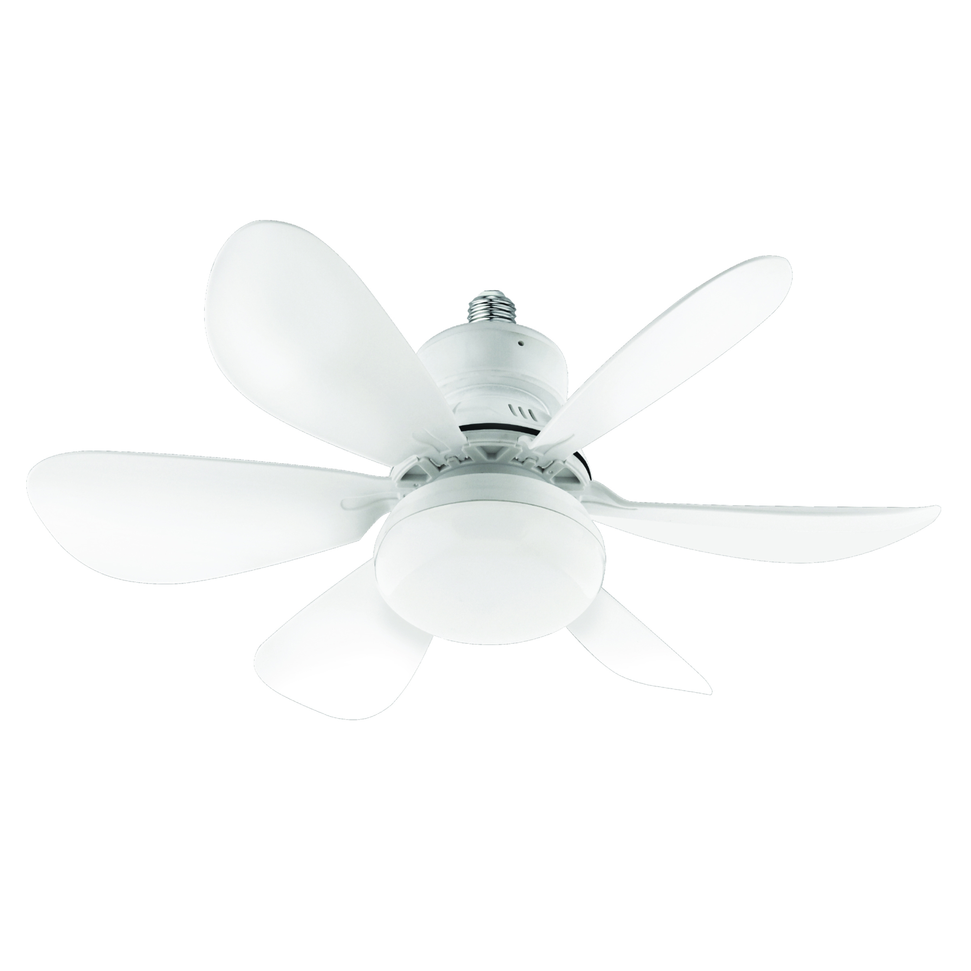 FarPoint Socket Ceiling Fan Light, 1000 Lumens, 3 Fan Speeds, Remote Control, Mode#l FLFB12006