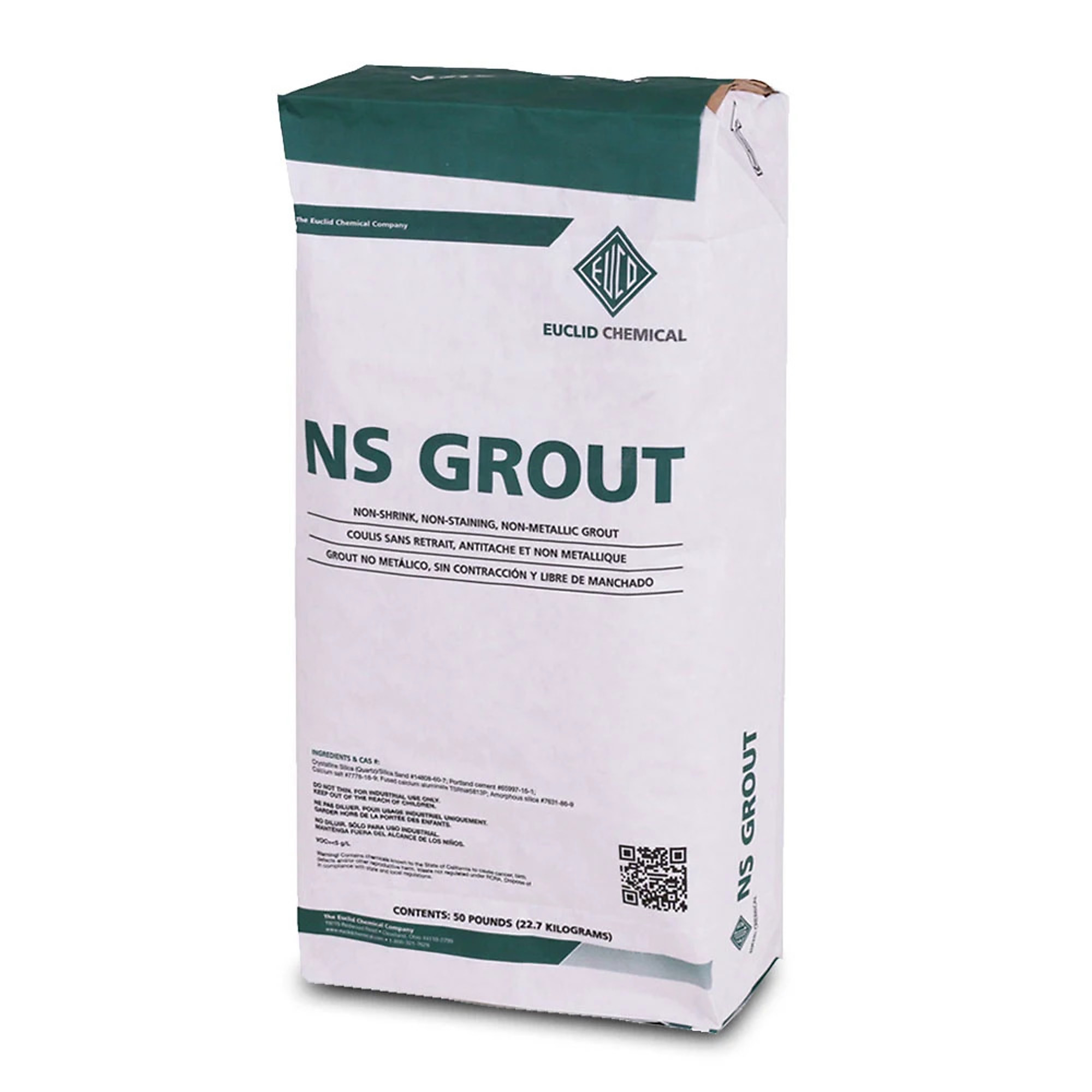 Euclid NS Non-Shrink Non-Staining Non-Metallic Grout 50lbs