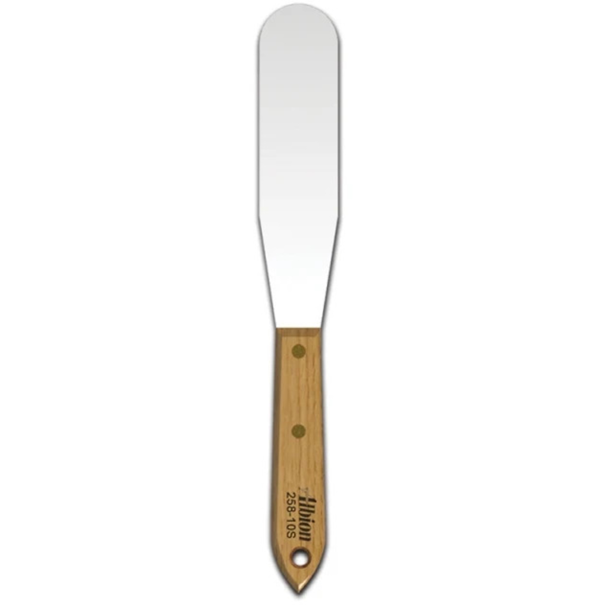 Albion 258-10S Classic Spatula: 1-1/2" Wide x 6" Long Blade