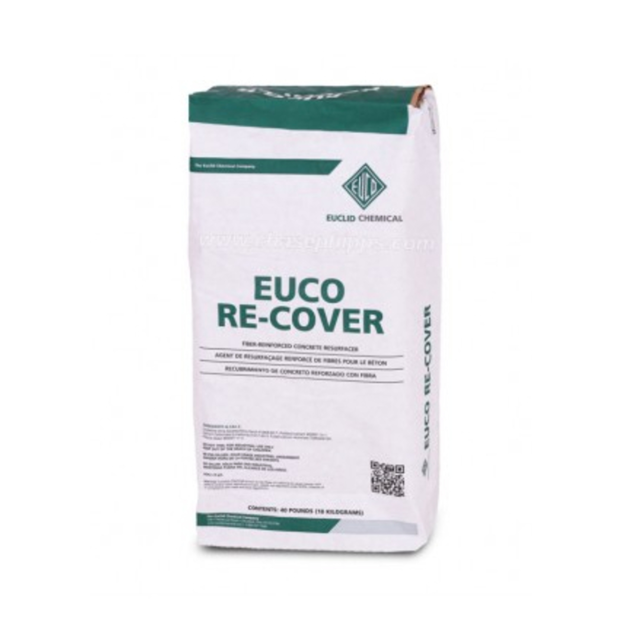 Euclid Euco Re-Cover Fiber-Reinforced Concrete Resurfacer 40lb
