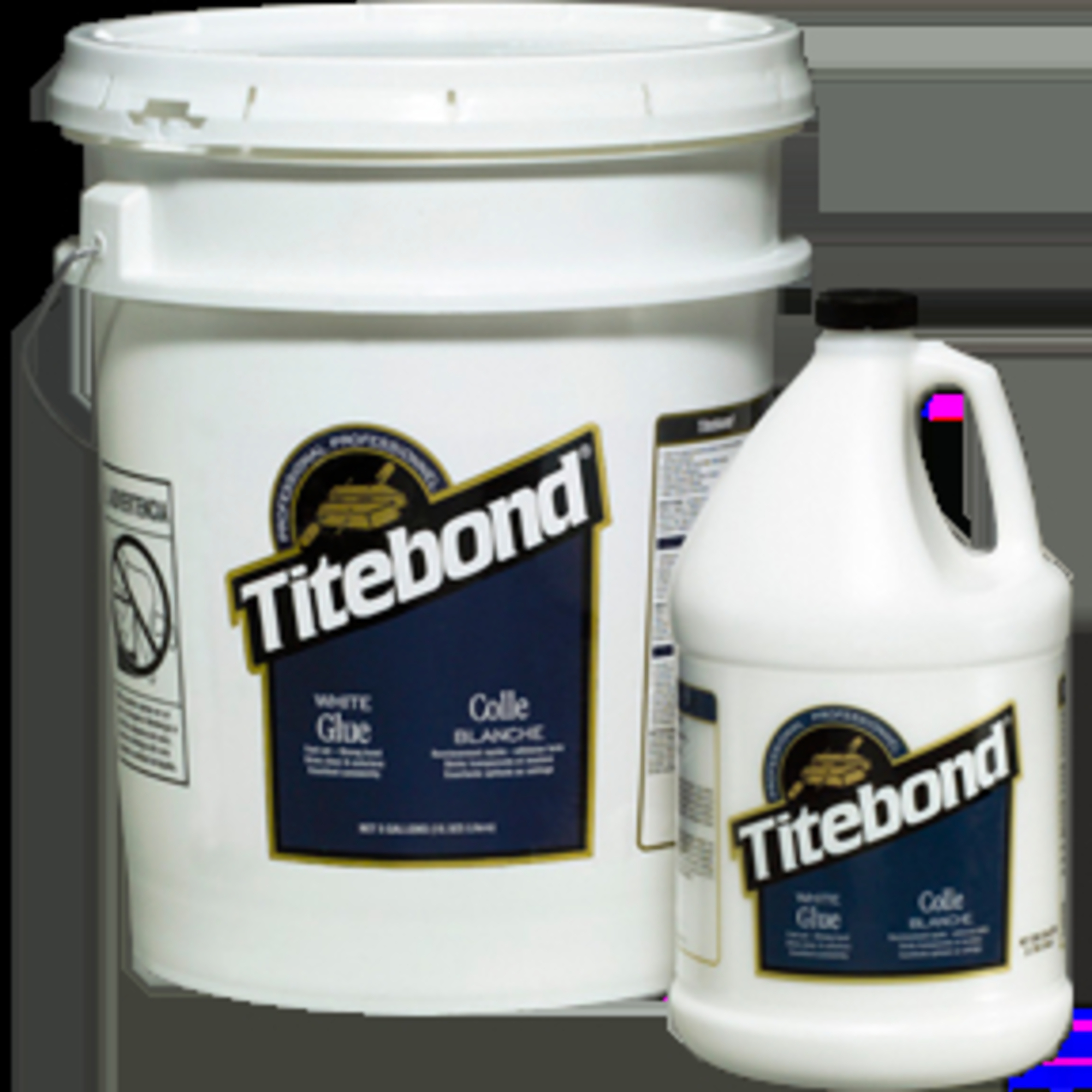 Titebond 15026 White Glue, Gallon Jug, 2PK