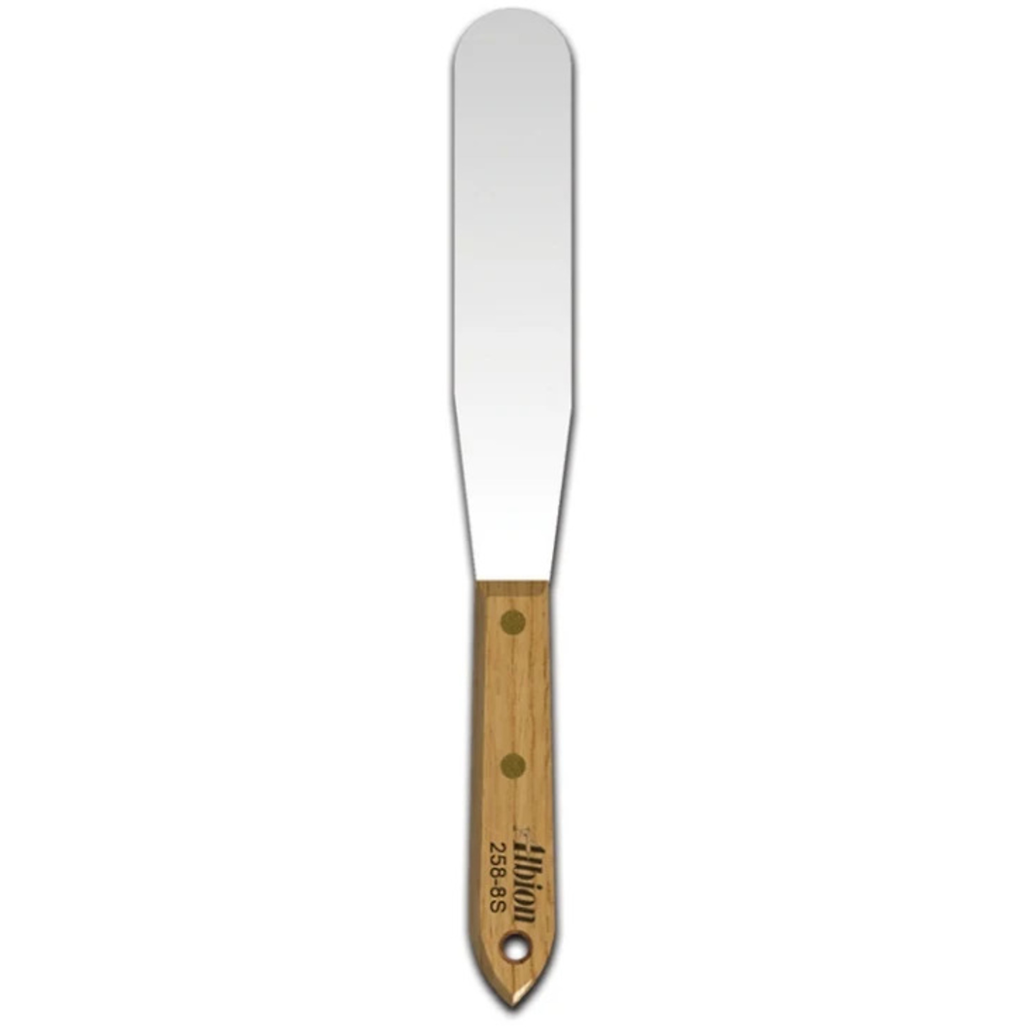 Albion 258-8S Classic Spatula: 1-1/4" Wide x 6" Long Blade