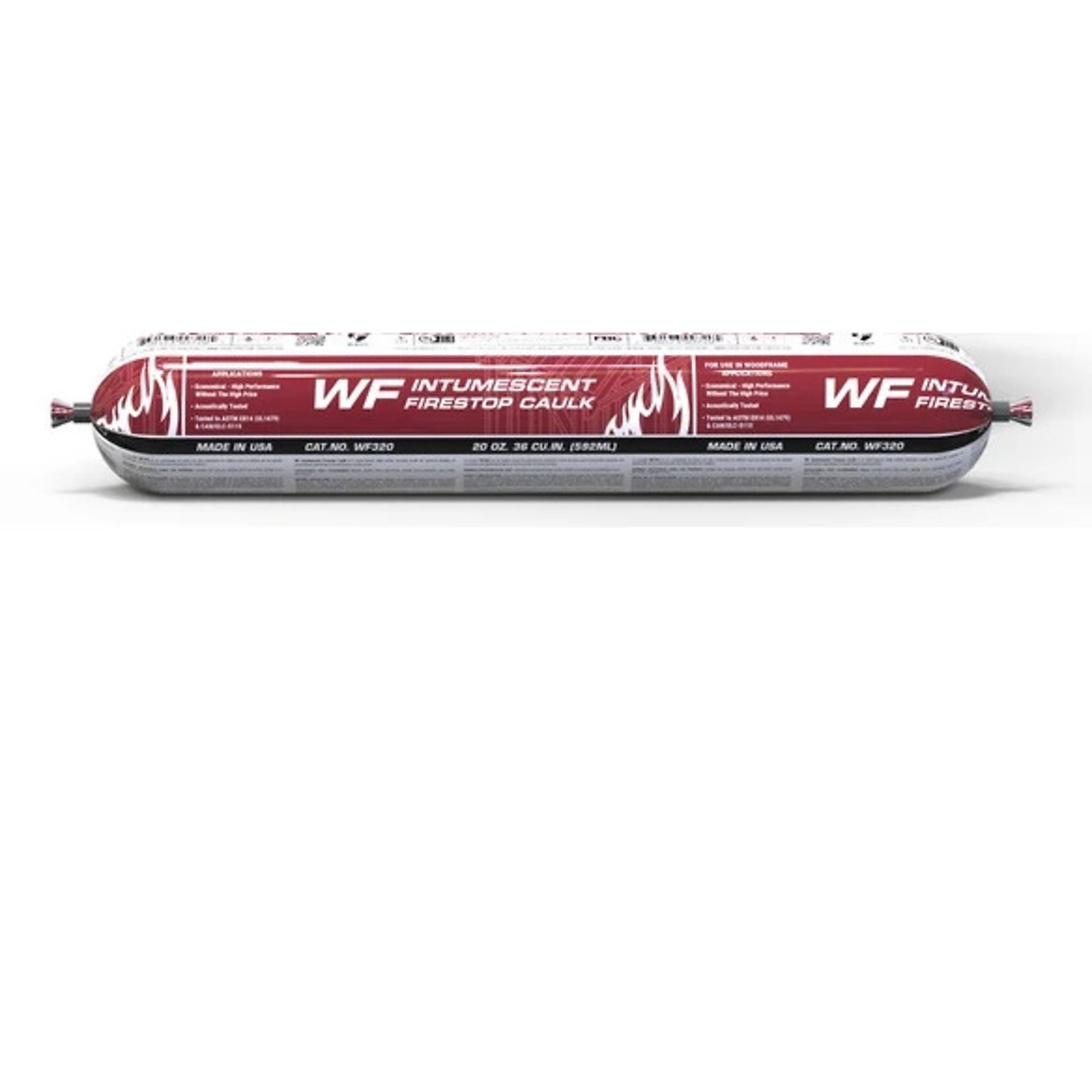 STI WF320 Intumescent Firestop Caulk Red 20oz Sausage