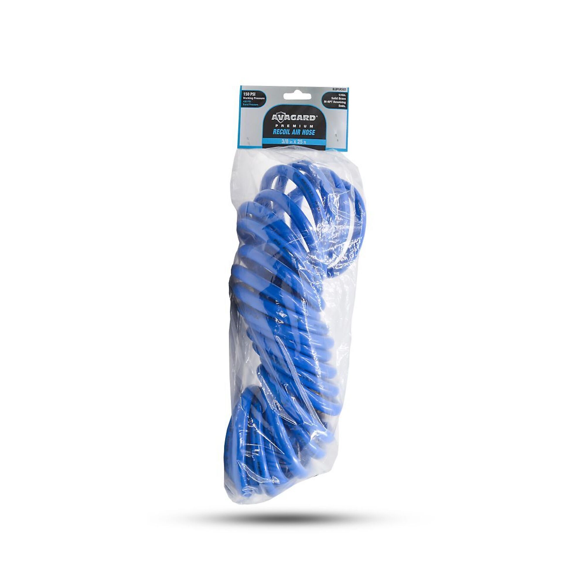 Avagard PU Recoil Air Hose 3/8" x 25'  -  AVGPUR3825