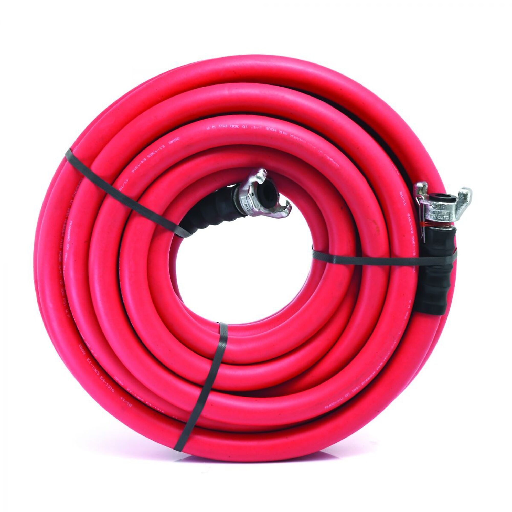 Impulse Rubber Jack Hammer Hose 3/4" x 50', Red  -  RVJH3450R-1
