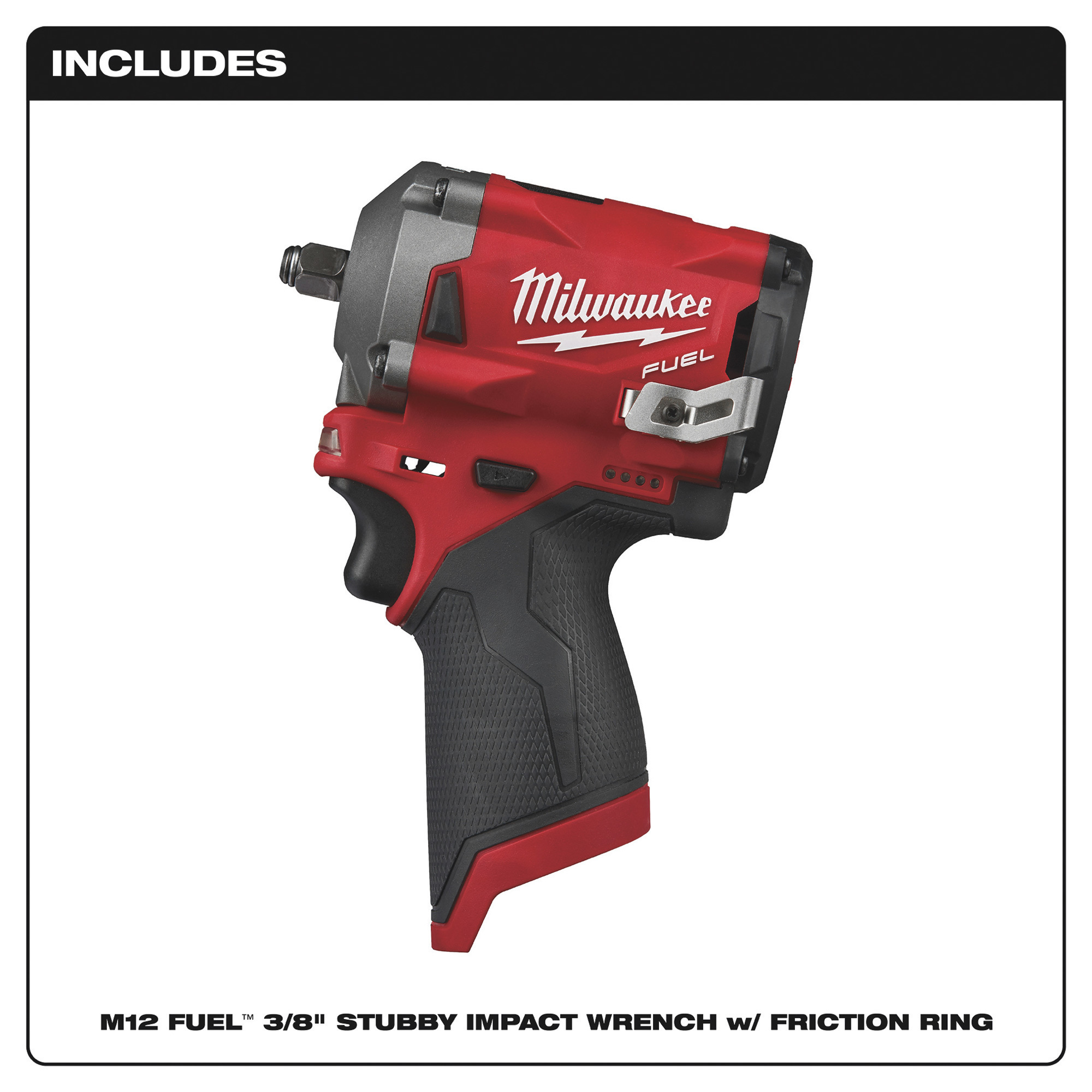 Milwaukee Reconditioned M12 FUEL Stubby 3/8in. Impact Wrench