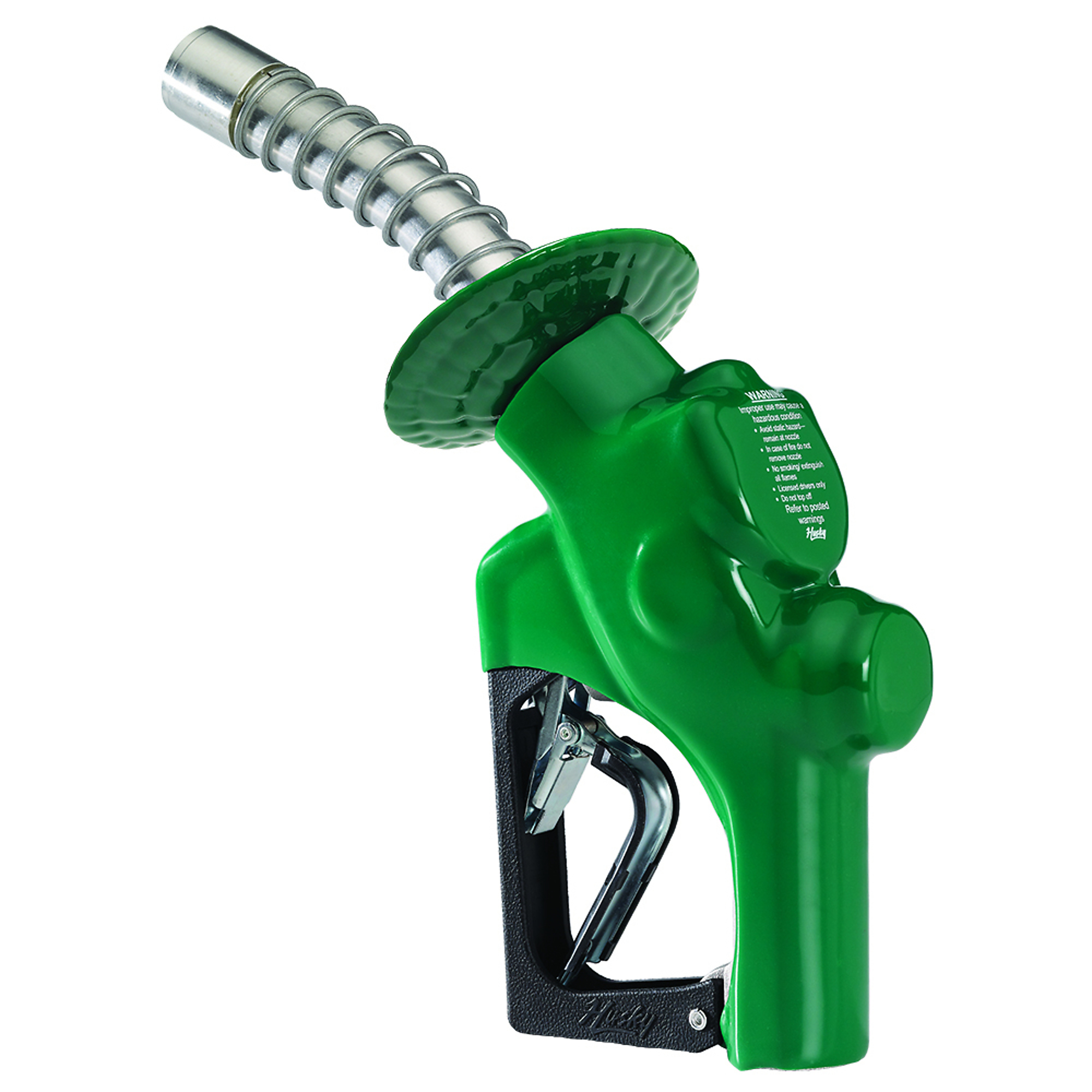 Husky VIII 1" Heavy Duty Diesel Nozzle with Three Notch Hold Open Clip