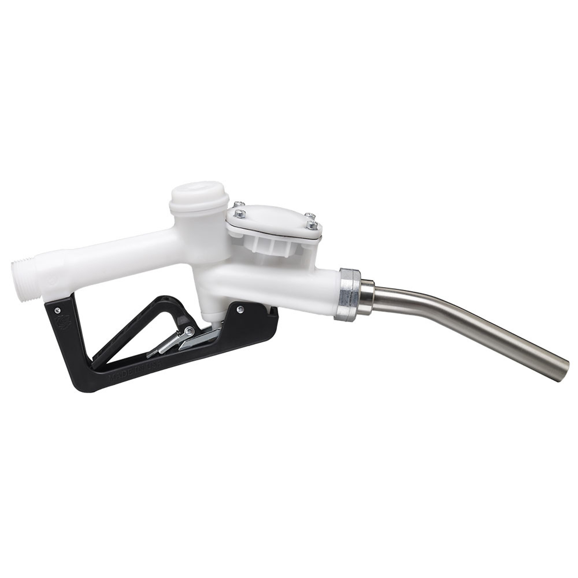 Husky 1" DEF Nozzle with Two Notch Hold Open Clip and Retail Packaging