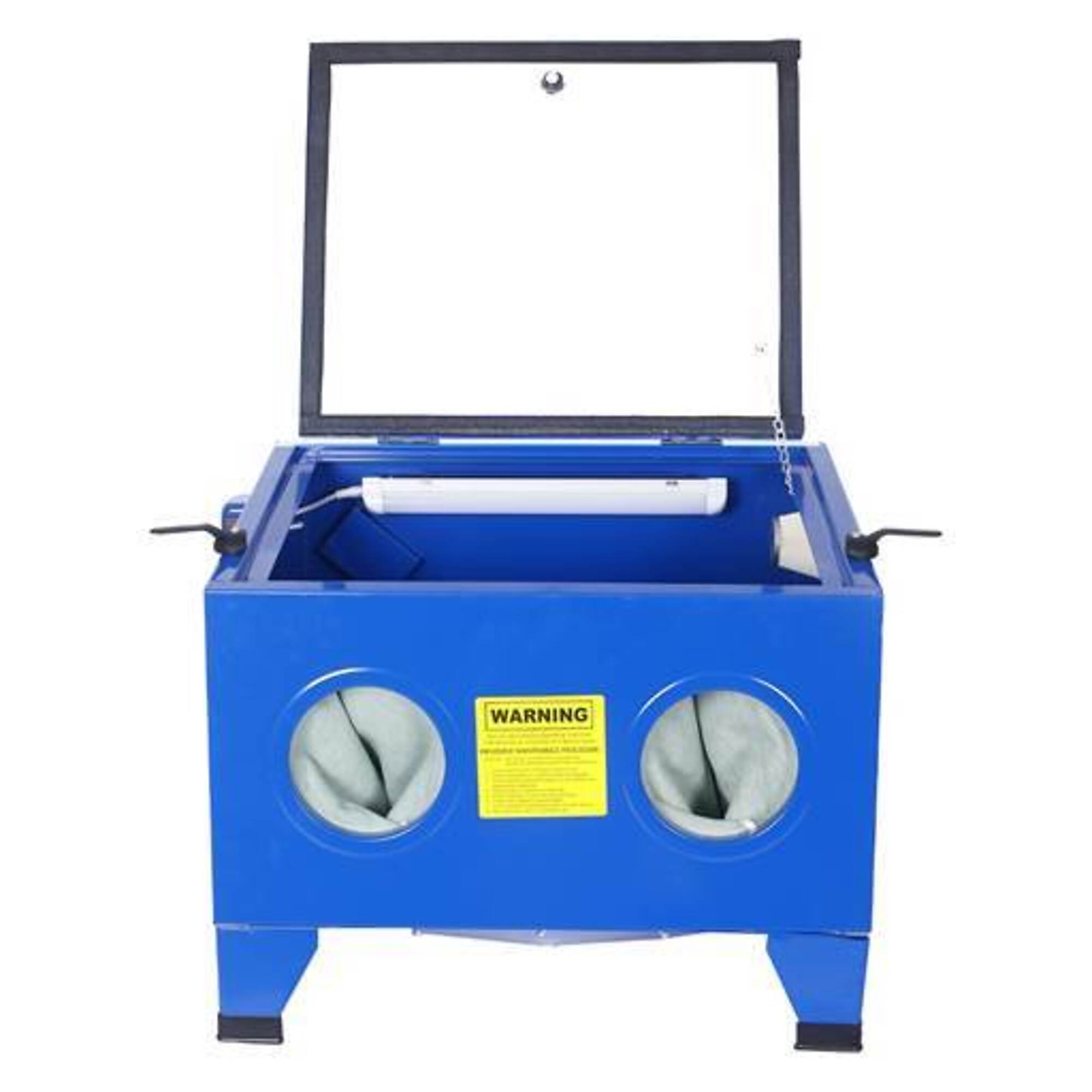 25-Gallon Portable Bench Top Sandblaster, 80psi, BAC-W46541341