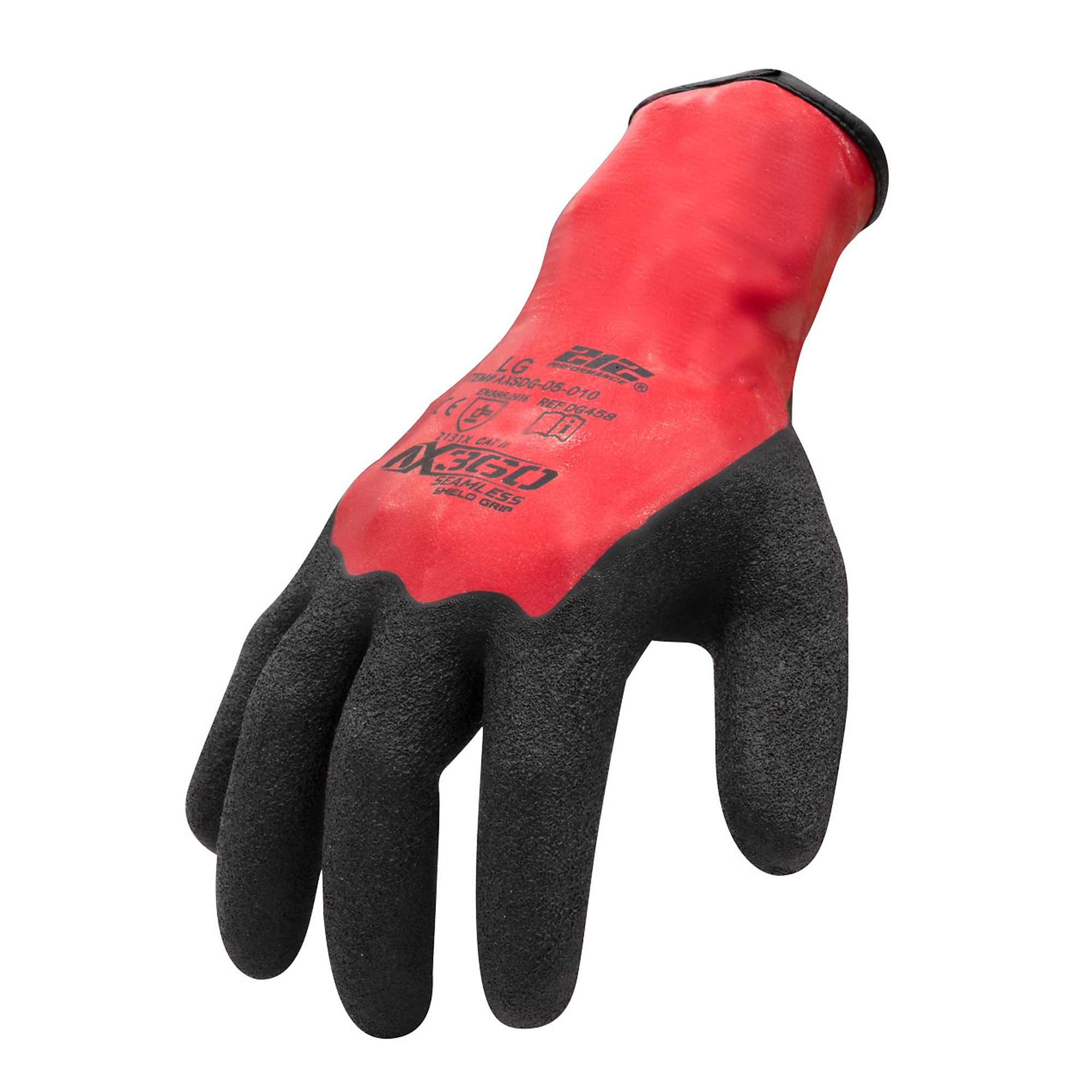 212 Performance Glove Smls Grip Red 2x,12pk