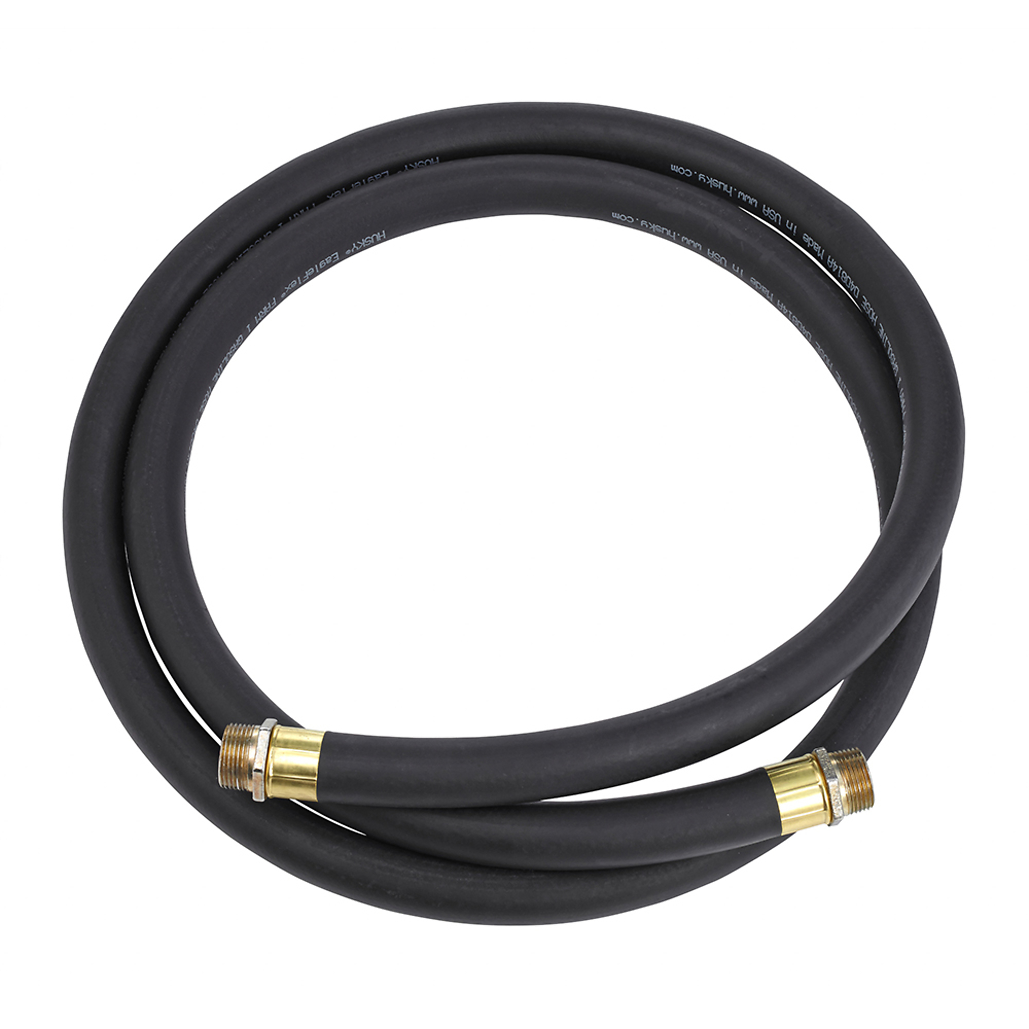 Husky 1” x 12’ Farm Tank Assembly Gasoline Hose with Static Wire
