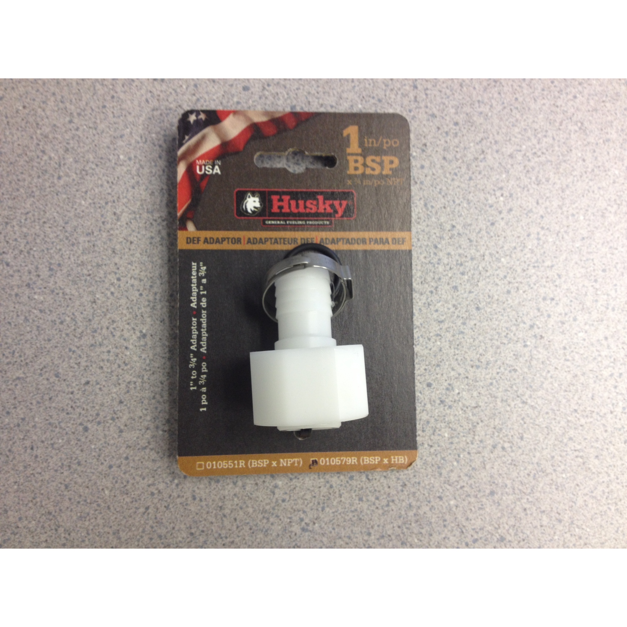 Husky 1"x3/4" Def Adaptor To Hose Barb