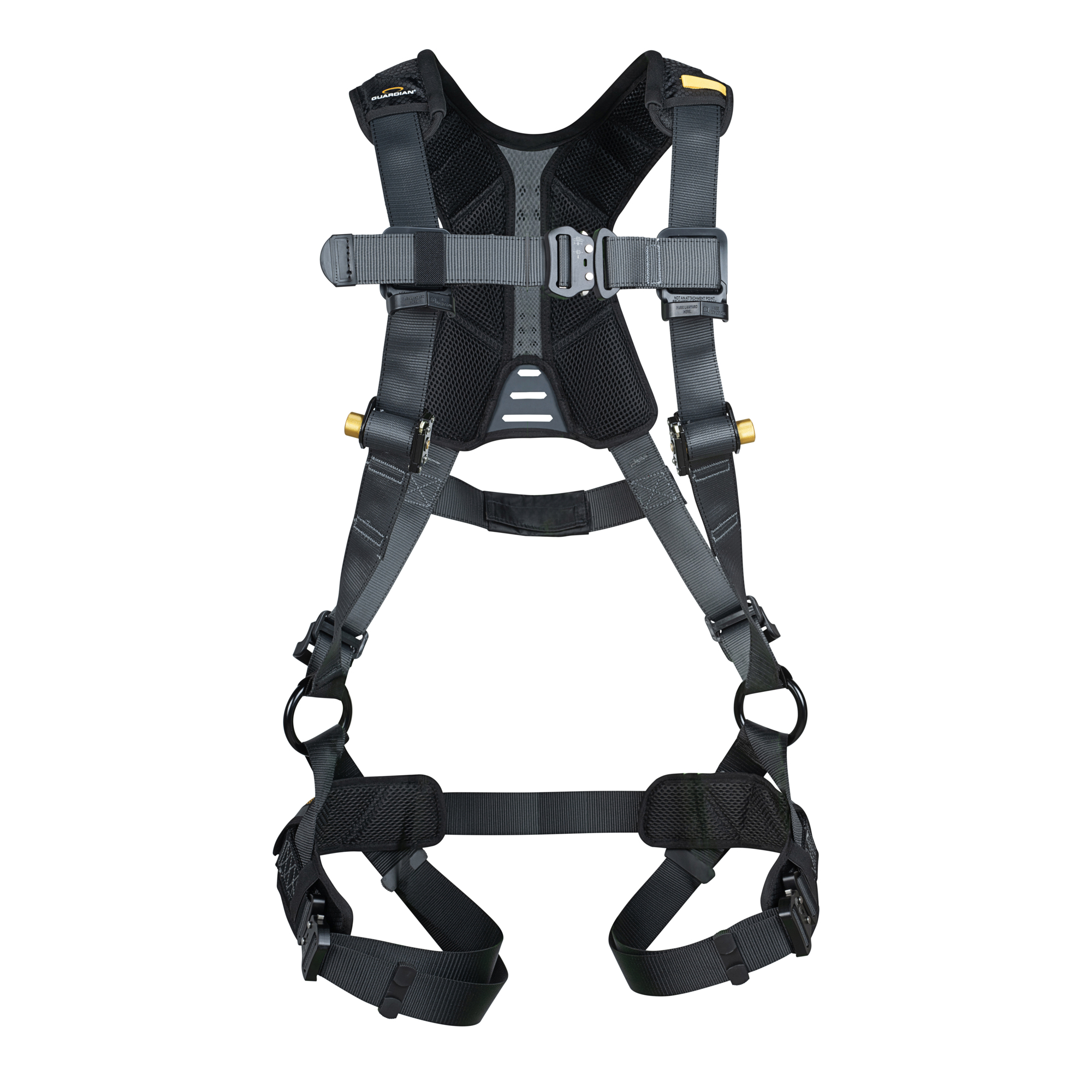 Guardian Defender Ultra+ Positioning Harness — M-L, Quick-Connect Chest/Legs, Model# 3737334