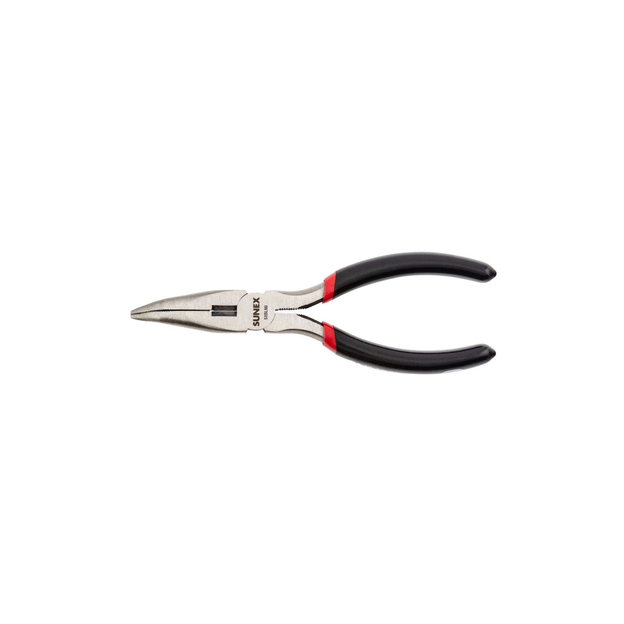 SUNEX TOOLS, Model #SXBLN6, 6" 45-DegreeBent Long Nose Pliers