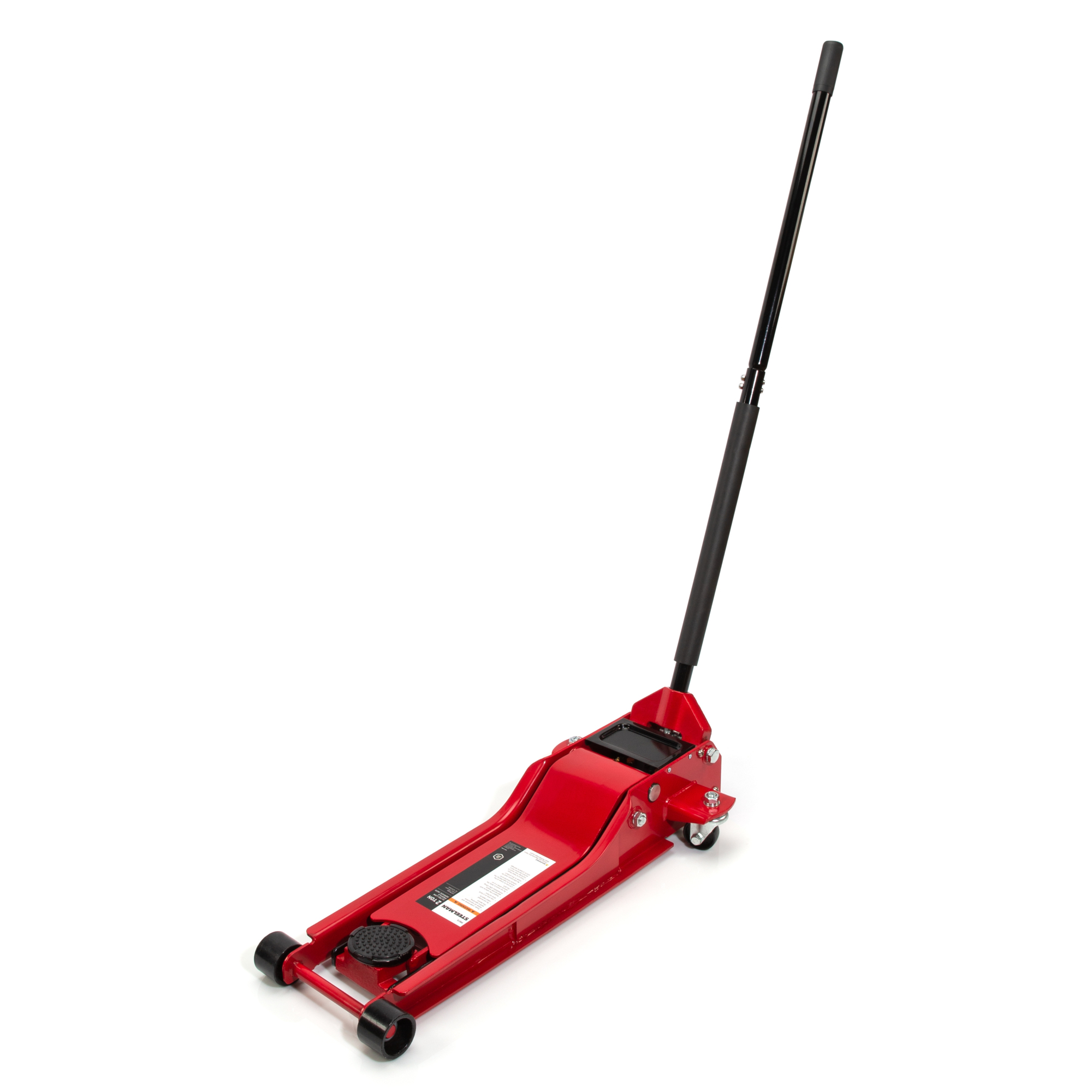 STEELMAN Ultra-Low Profile 2-Ton Capacity Roll-Around Hydraulic Service Jack, Model# 99015
