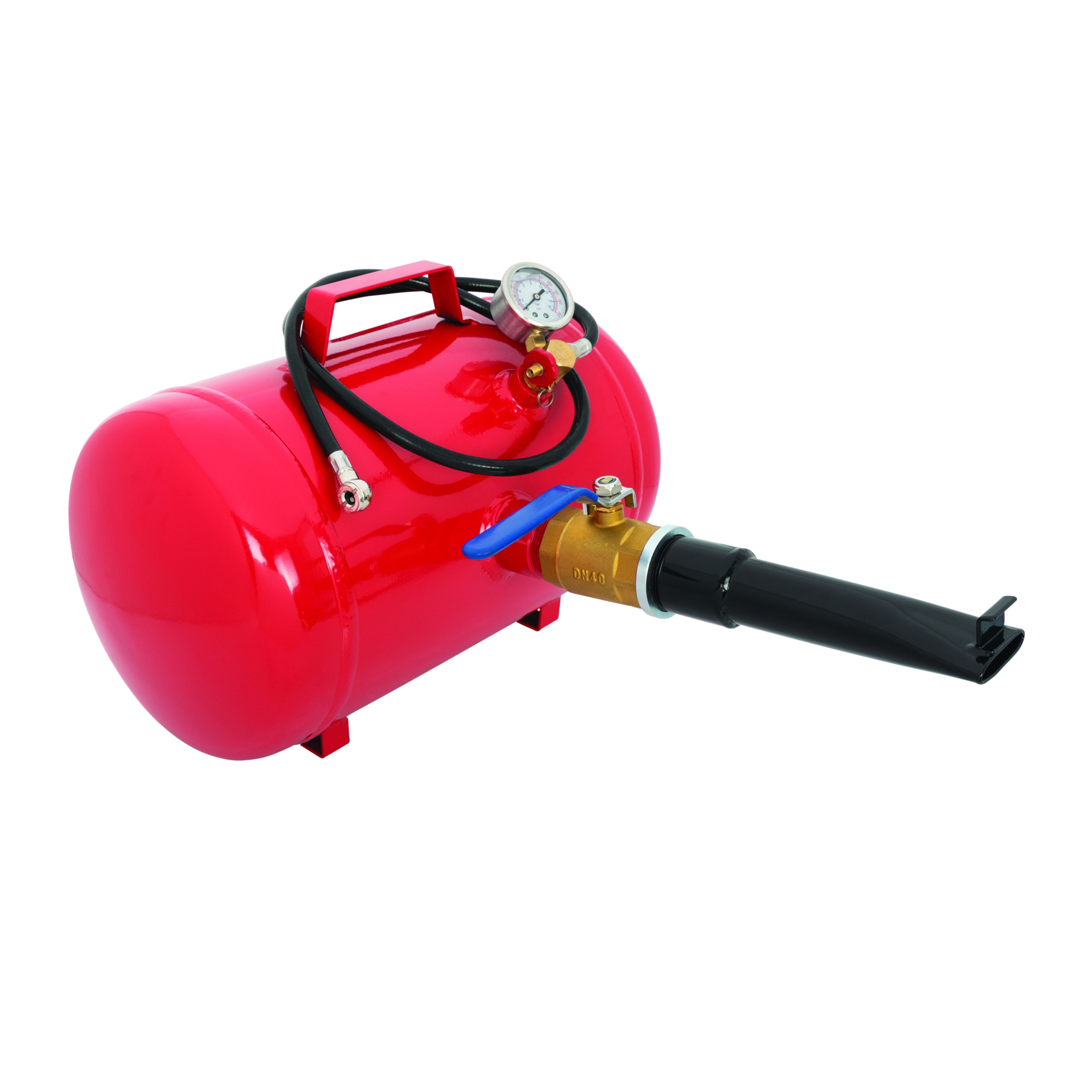 STEELMAN 5-Gallon Combo Bead Seater with Gauge Red, Model# 61116