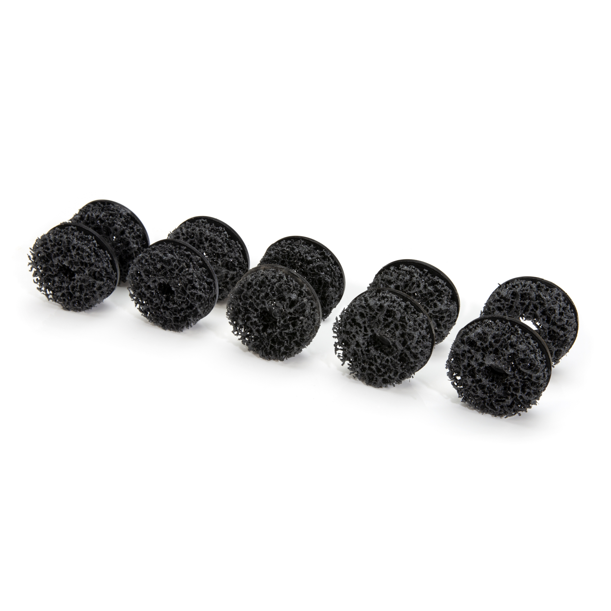 STEELMAN Replacement 2-Inch Diameter Wheel Stud, Hub and Rotor Cleaning and Polishing Pad 10-Pack, Model# 99905-02-10PK