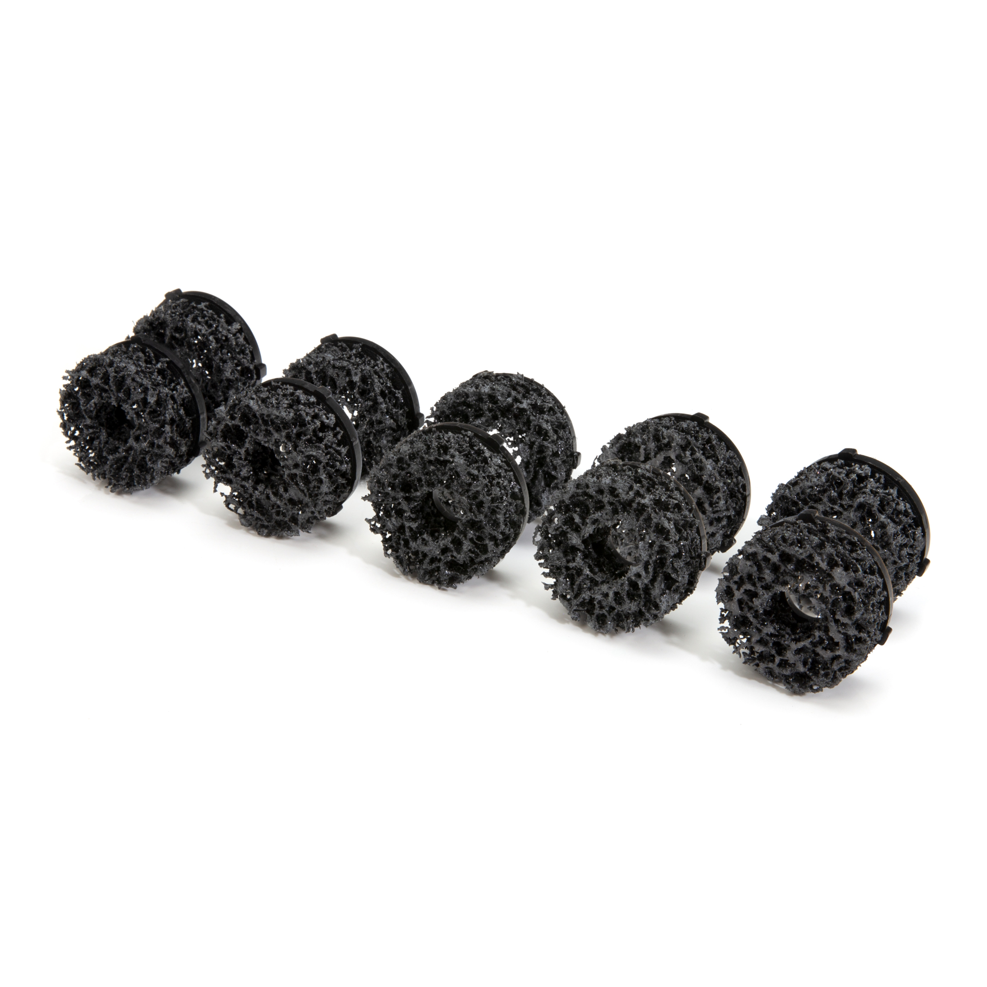 STEELMAN Replacement 1.5-Inch Diameter Wheel Stud, Hub and Rotor Cleaning and Polishing Pad 10-Pack, Model# 99905-03-10PK