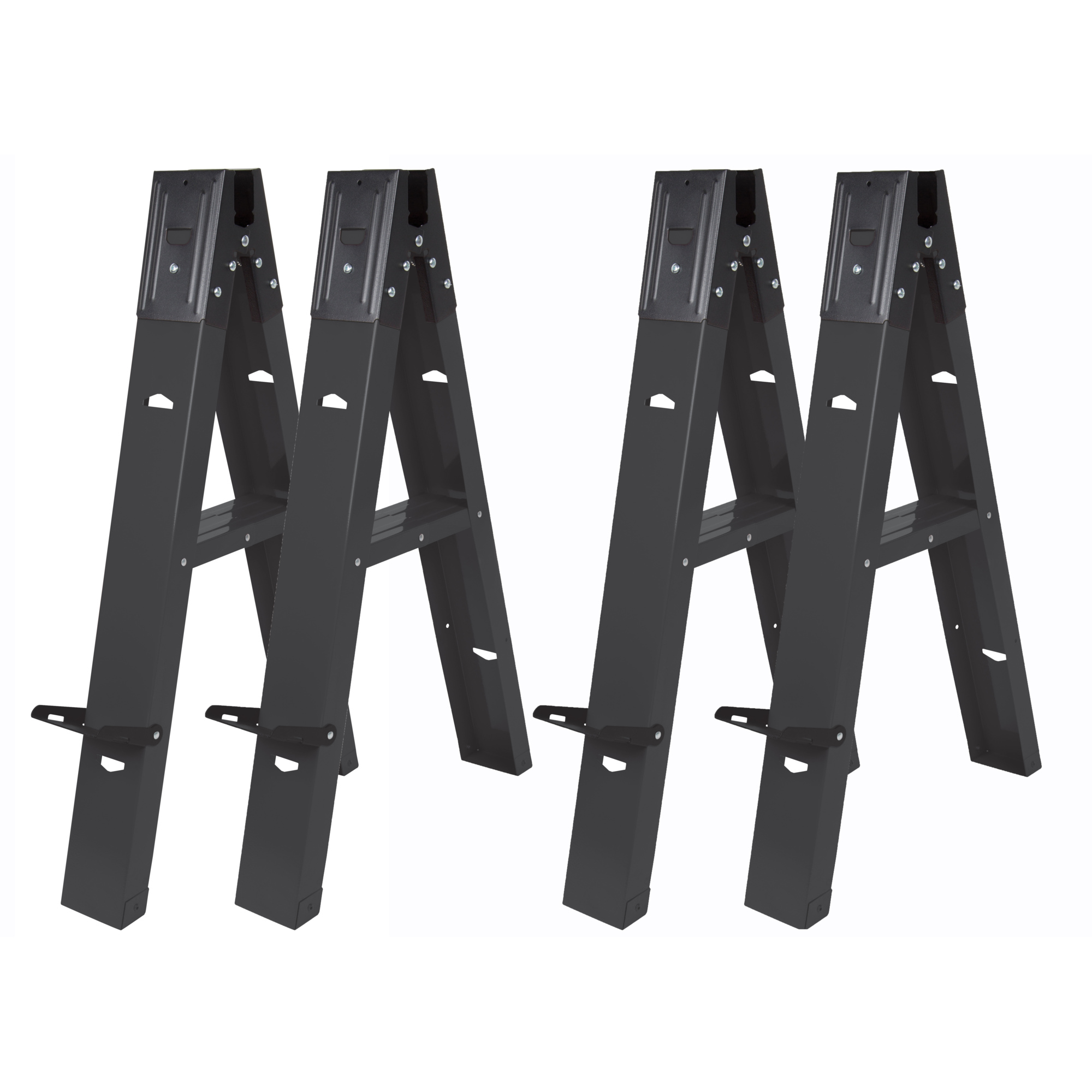 STEELMAN Foldable Sawhorse Leg (4-Pack), Model# 93283-4PK