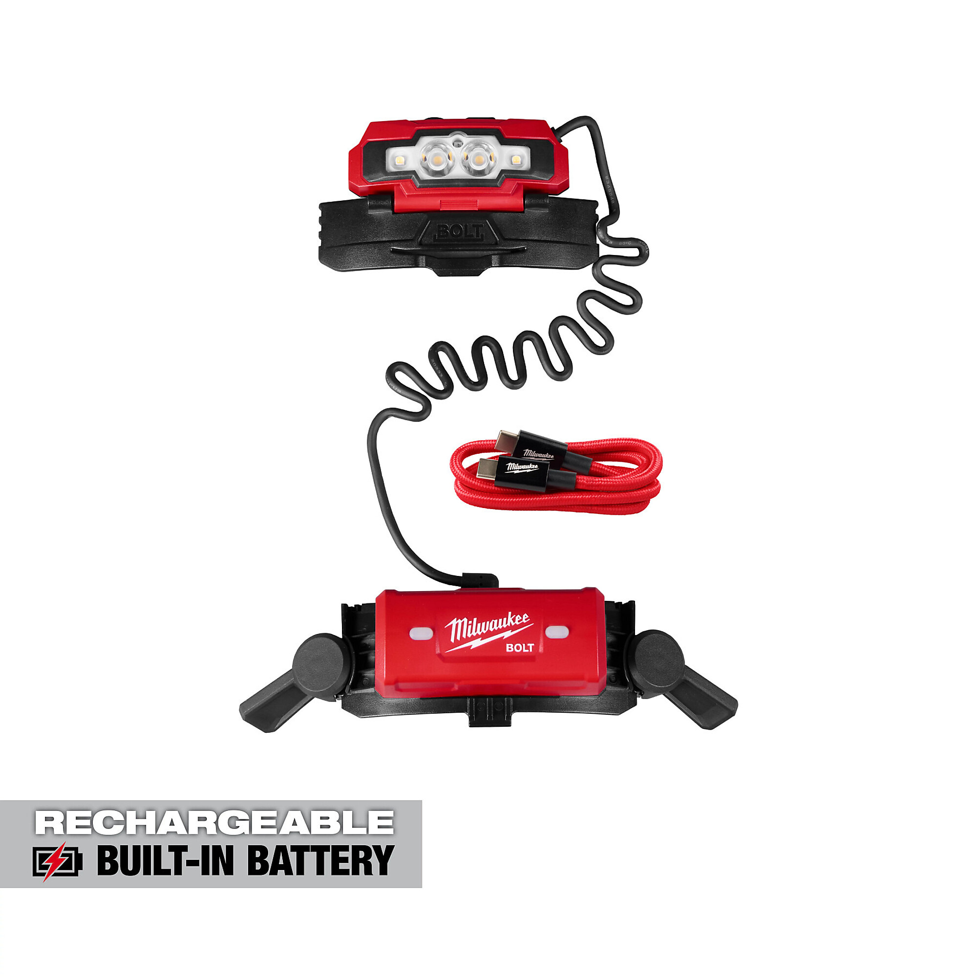 Milwaukee® Rechargeable Pivoting Task Light w/ Spot Mode