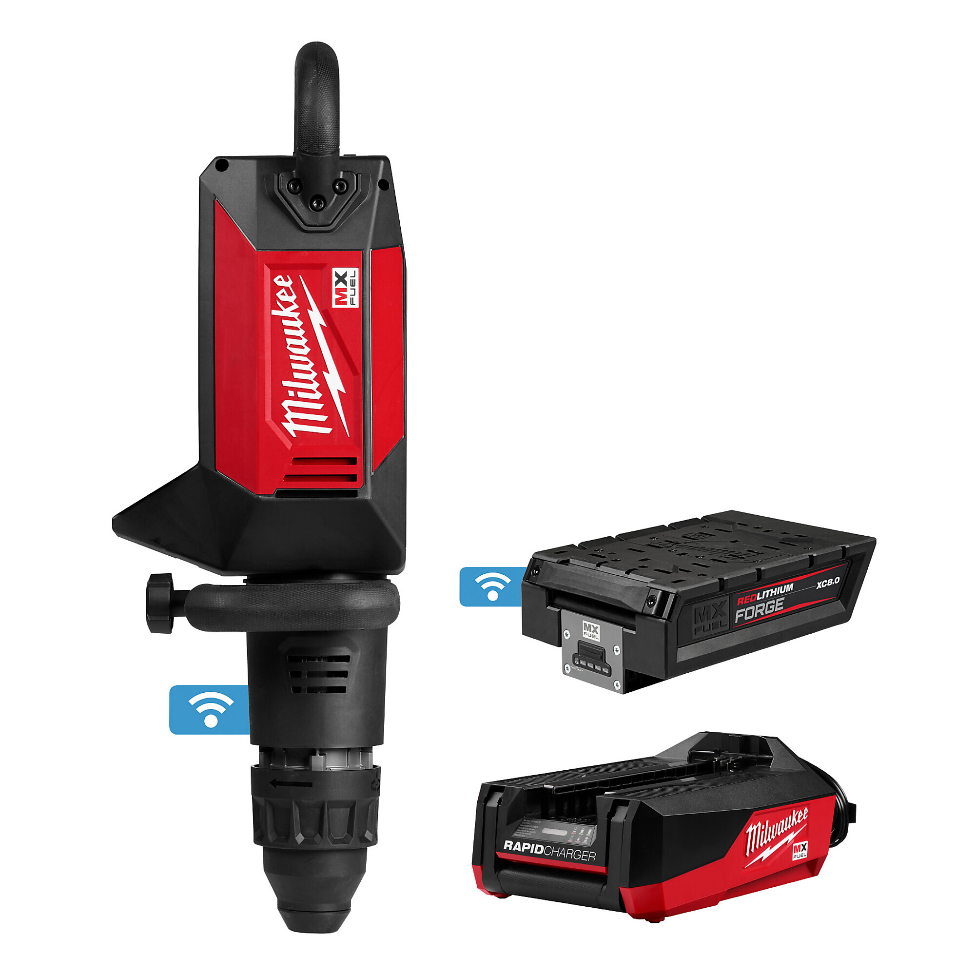 MX FUEL™ 27 lb SDS MAX Demolition Hammer Kit