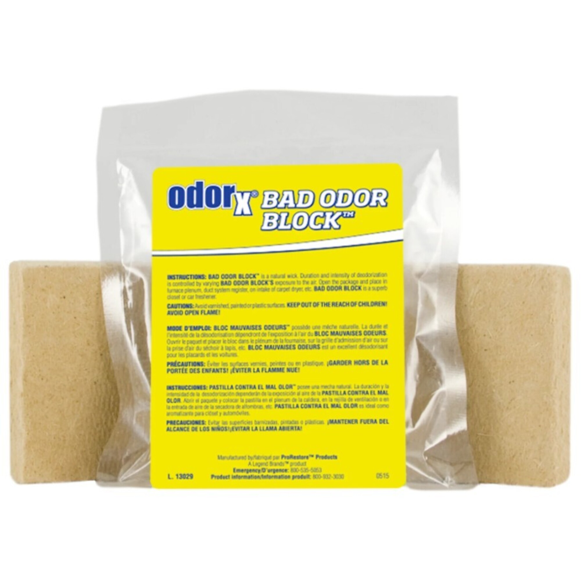 ODORx, BAD ODOR BLOCKS APPLE, CASE 25 X 1