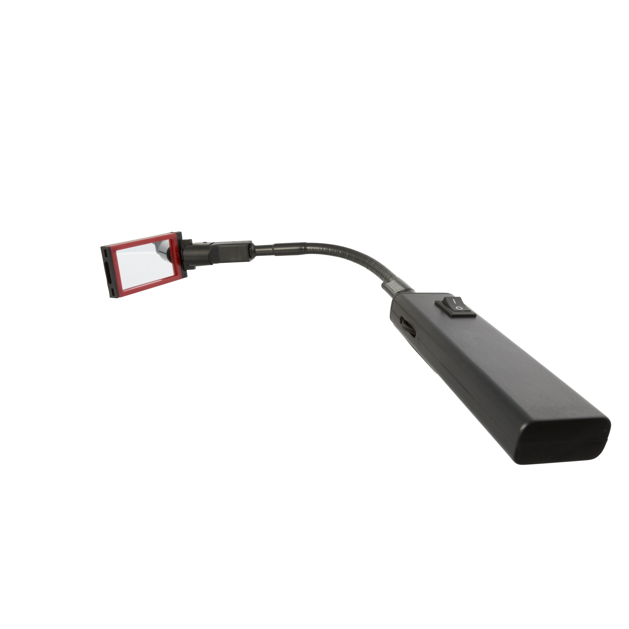 STEELMAN 18-Inch Flexible Lighted Inspection Tool with 90-Degree Tilting Mirror, Model# 05180A