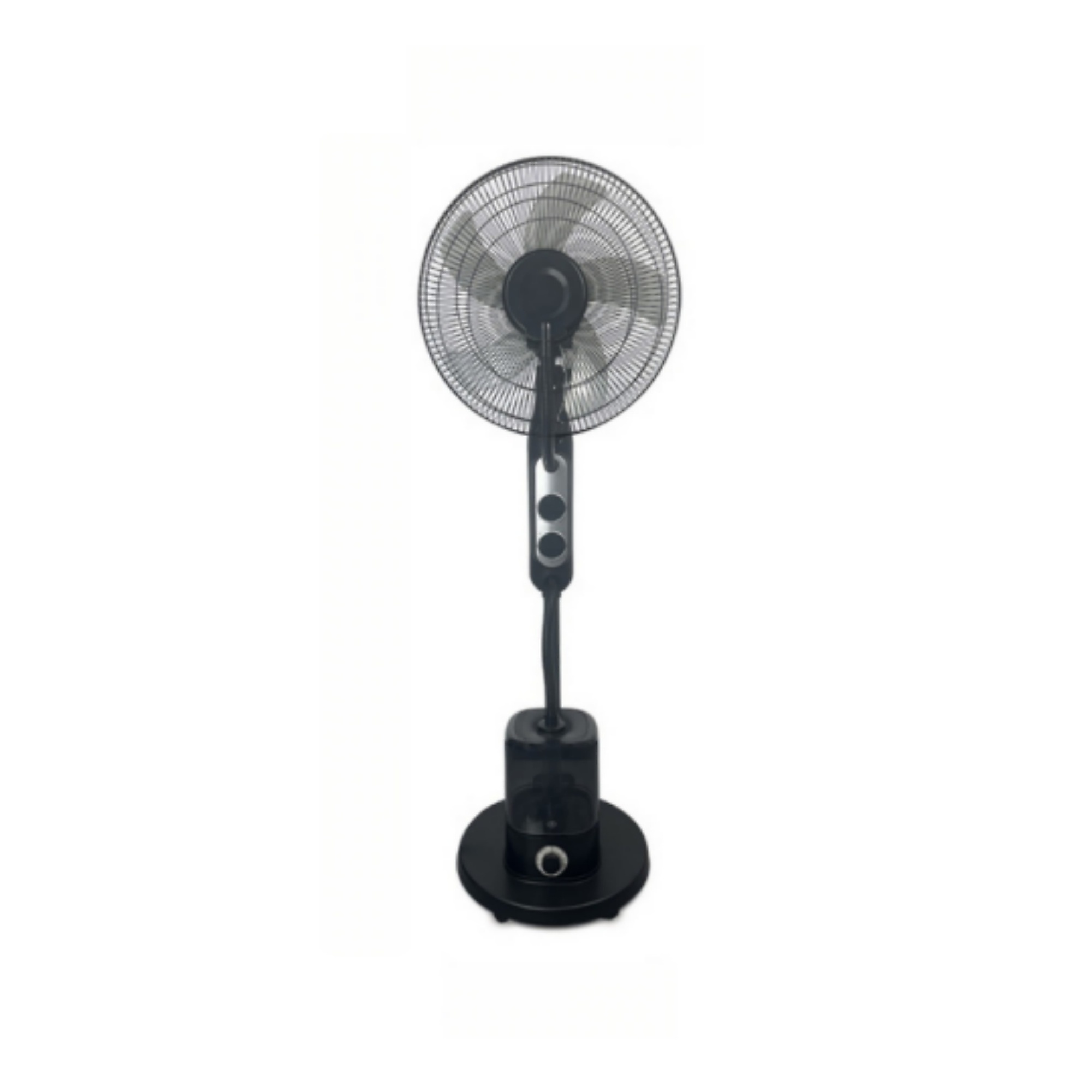EdenDirect 16" Misting Standing Fan for Bedroom, 70° Oscillating Pedestal Fan, 3 Speeds, AC Copper Motor, 4L Independent Humidifier, Anti-Dry Burn, and Wheels, Quiet Floor Fan for Home, Office, Bedroom