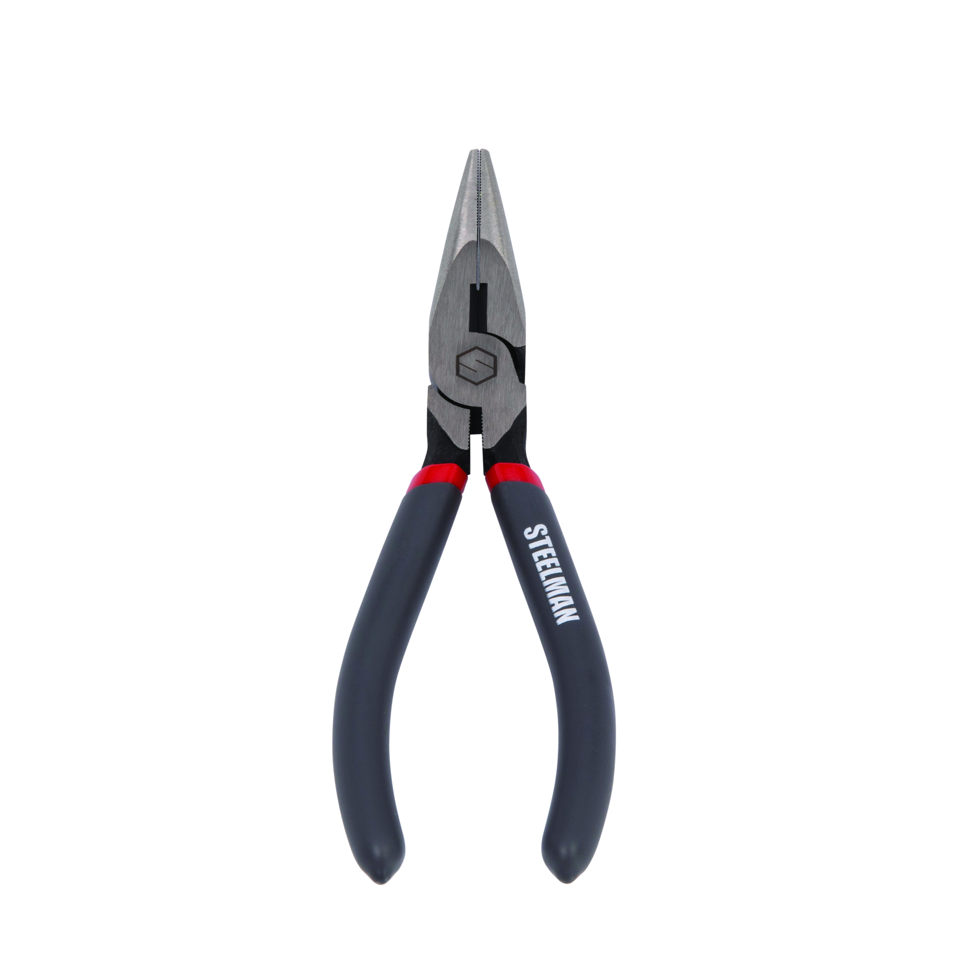 STEELMAN 6-Inch High Leverage Needle Nose Pliers, Model# 61464