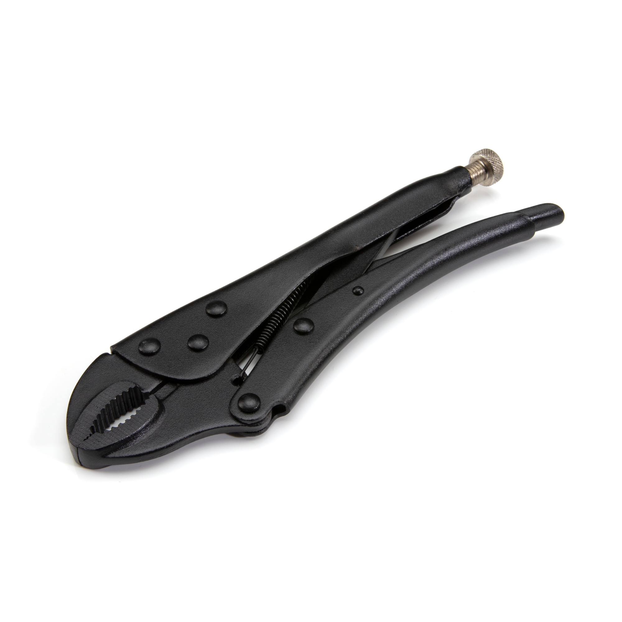 STEELMAN Curved Jaw 10-Inch Long Locking Pliers, Model# 301889