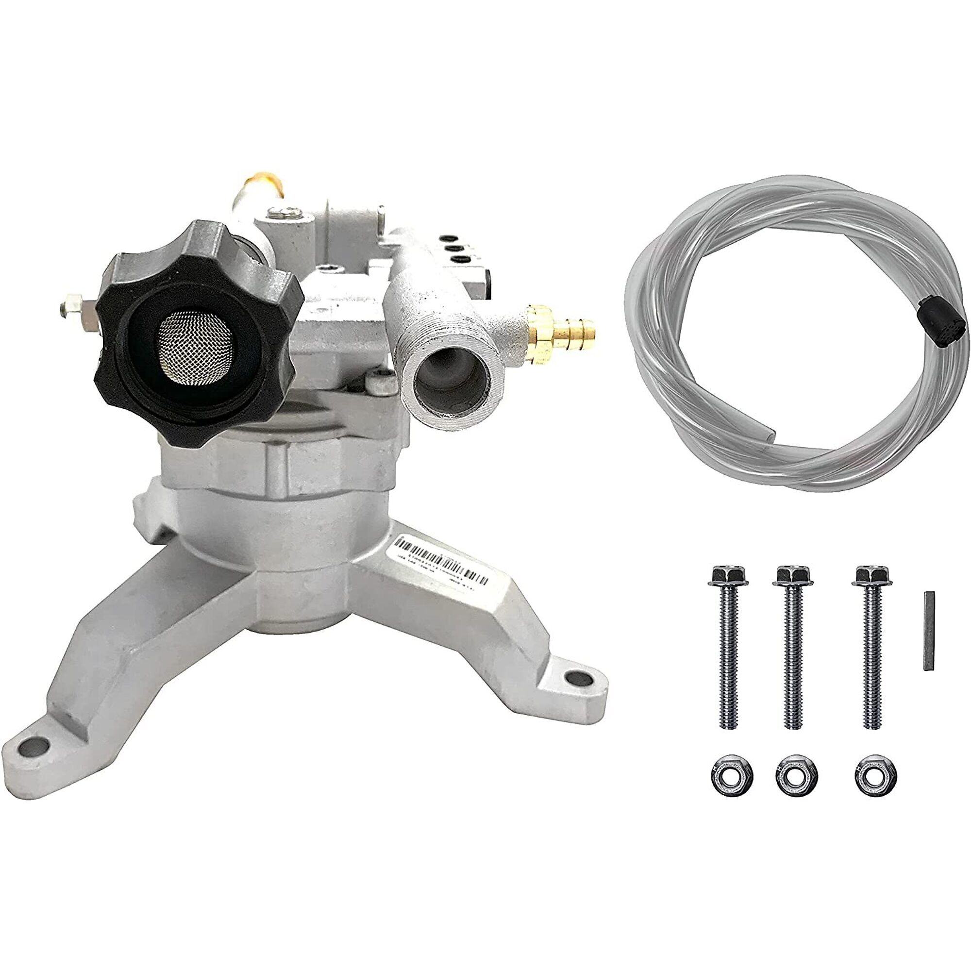 OEM Technologies Axial Cam Pump Kit, 2400 PSI, 2 GPM, 7/8'' Vertical Shaft Replacement Pump for Gas Pressure Washers