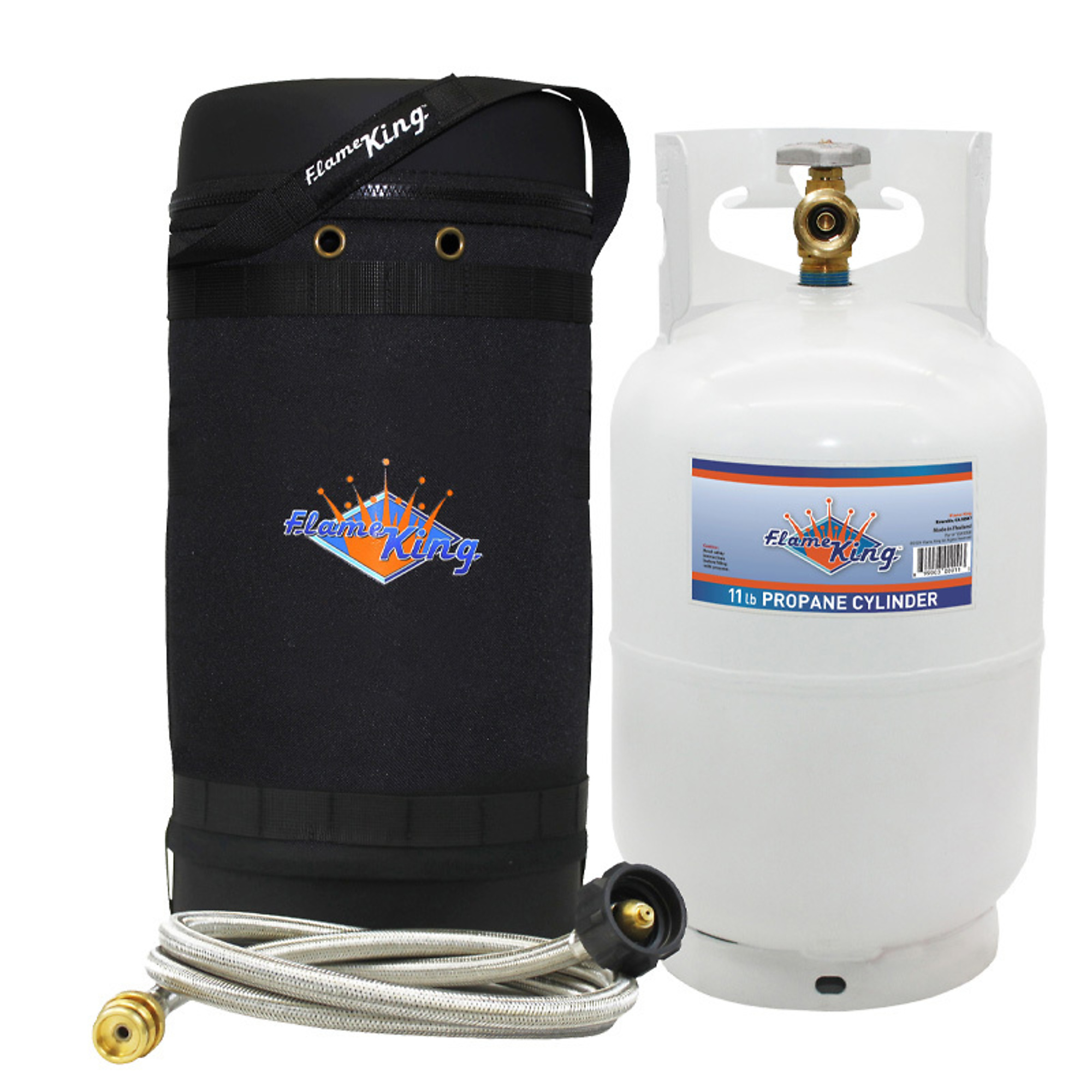 Flame King, 10 lb tank hauler pro kit, GH10-SSH-10LB