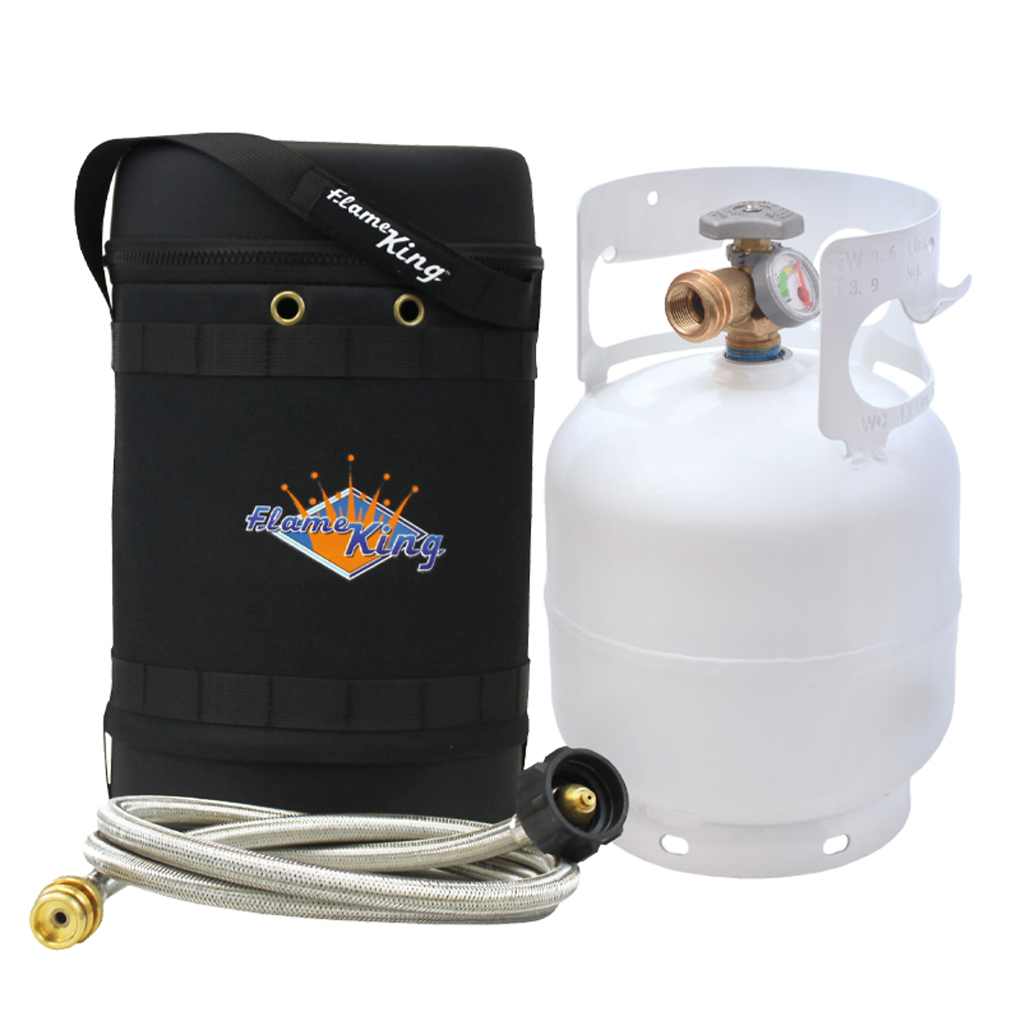 Flame King, 5 lb tank hauler pro kit, GH5-SSH-5LBG