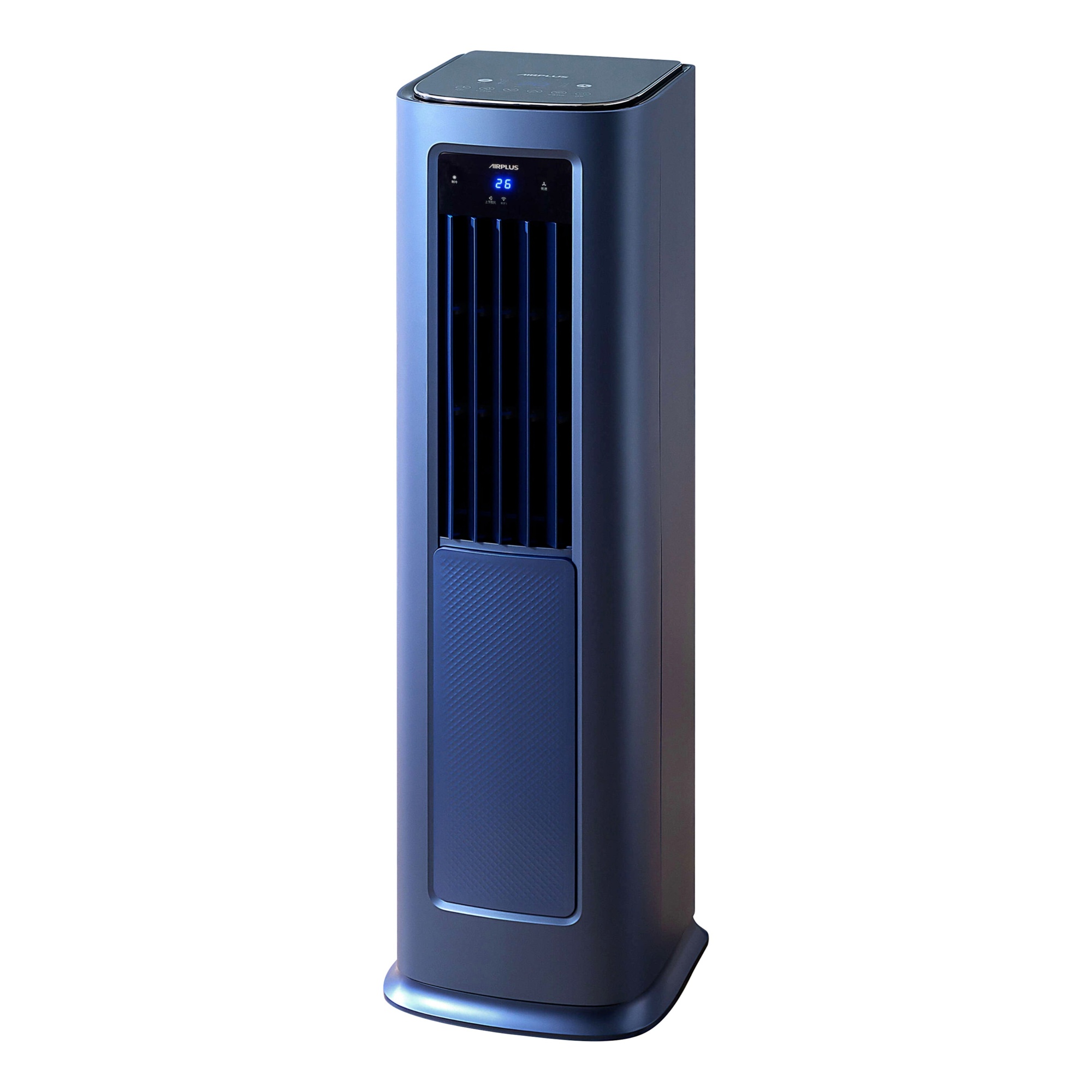 EdenDirect 7,800 BTU (DOE) 7,00 Sq. Ft. Portable Air Conditioner Cools and 1100W Heater with Remote in Blue, Over Heat Protection