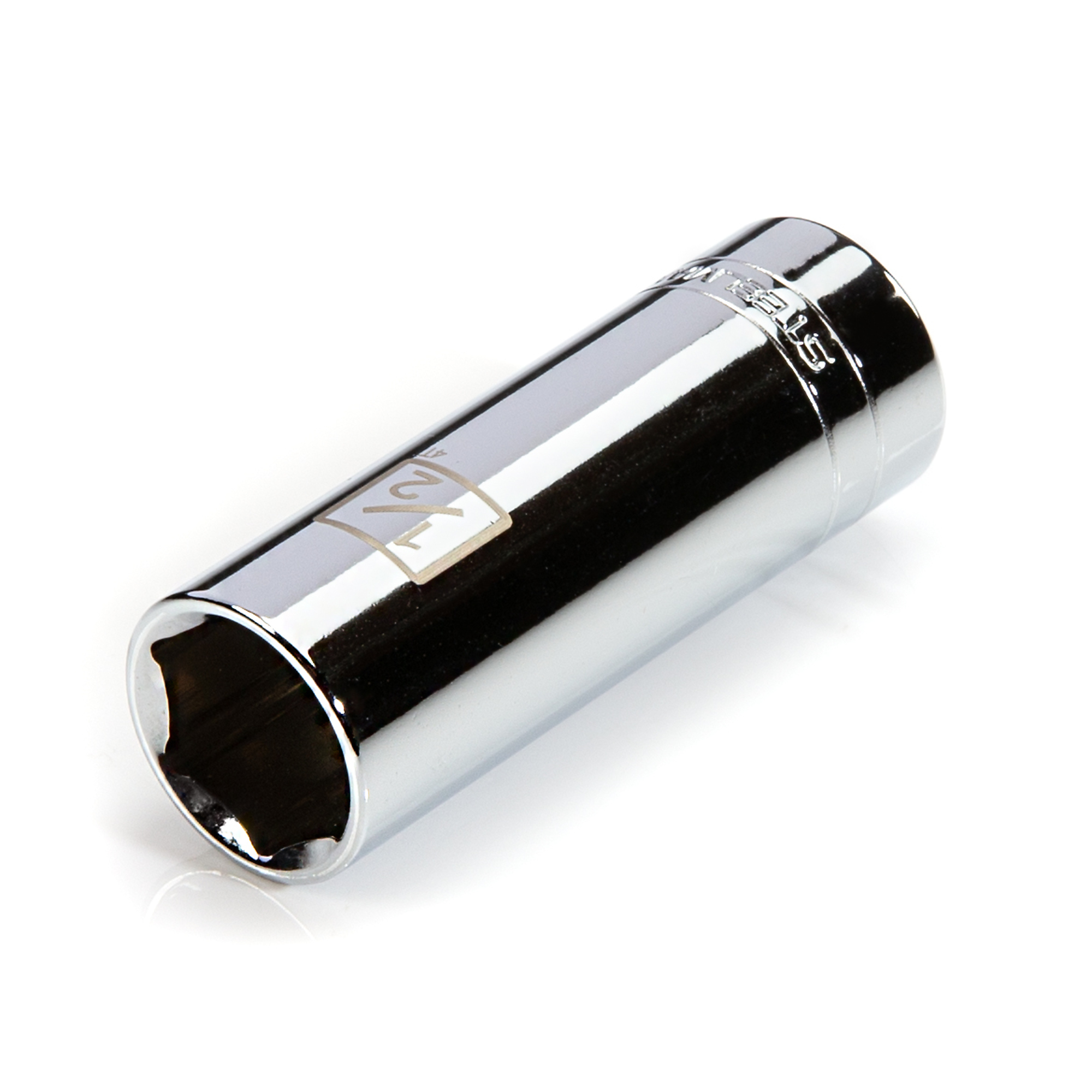 STEELMAN PRO 1/4-Inch Drive x 1/2-Inch Deep 6-Point Socket, Model# 78410