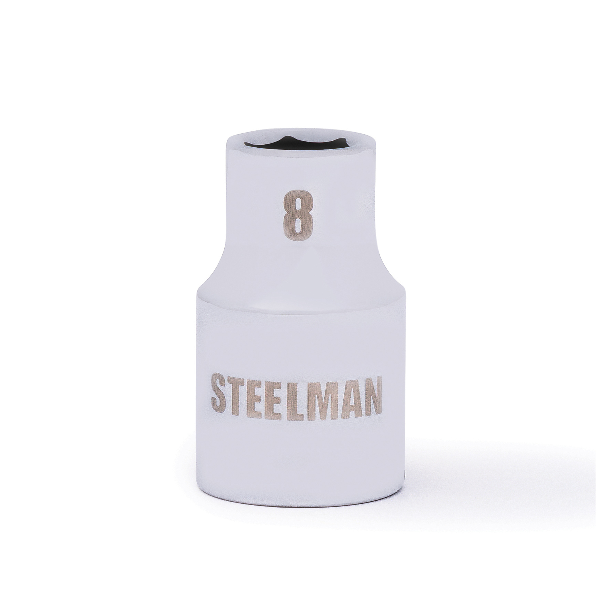 STEELMAN 3/8-Inch Drive x 8mm Shallow 6-Point Socket, Model# 78191