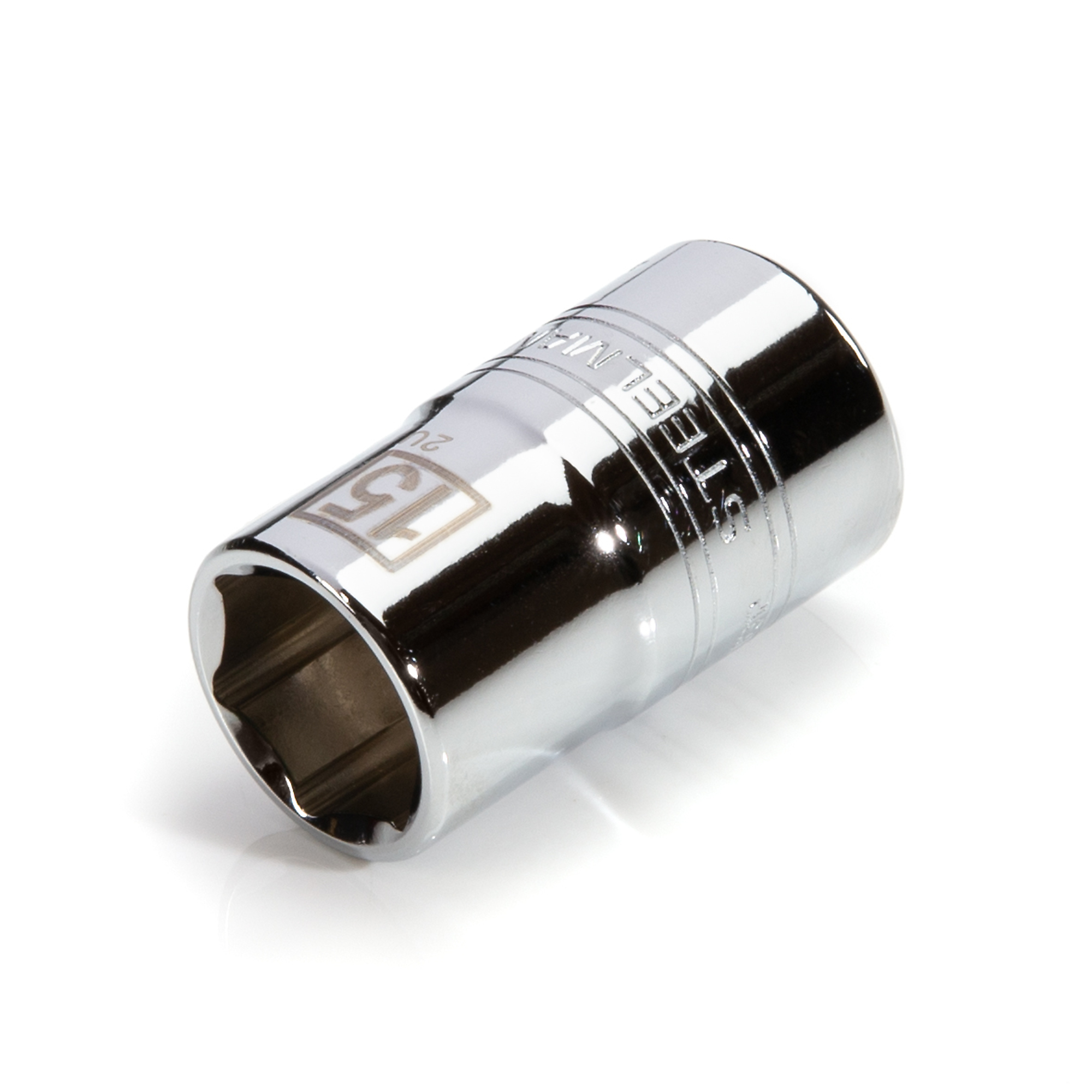 STEELMAN PRO 1/2-Inch Drive x 15mm 6-Point Metric Single Socket, Model# 78312