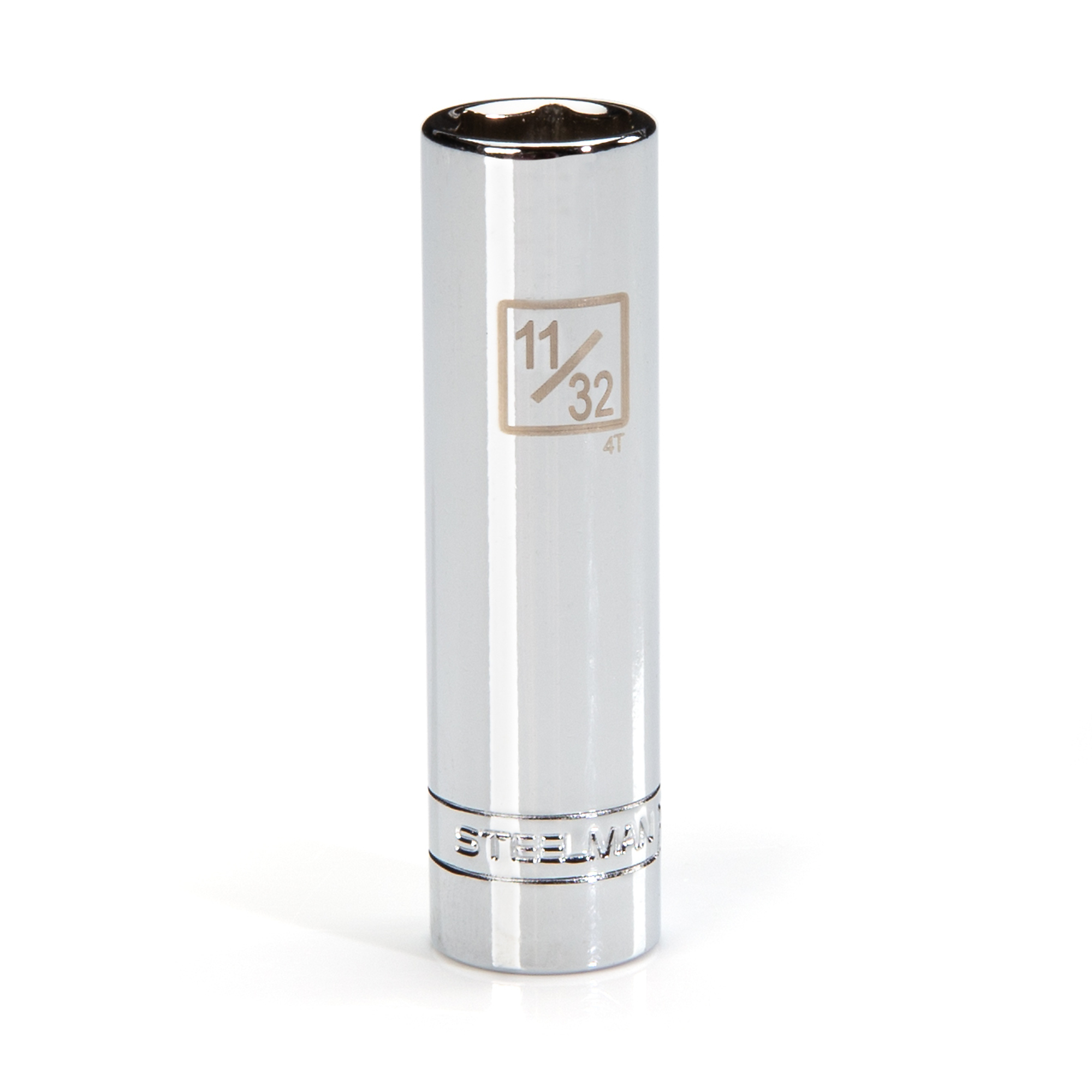 STEELMAN PRO 1/4-Inch Drive x 11/32-Inch Deep 6-Point Socket, Model ...