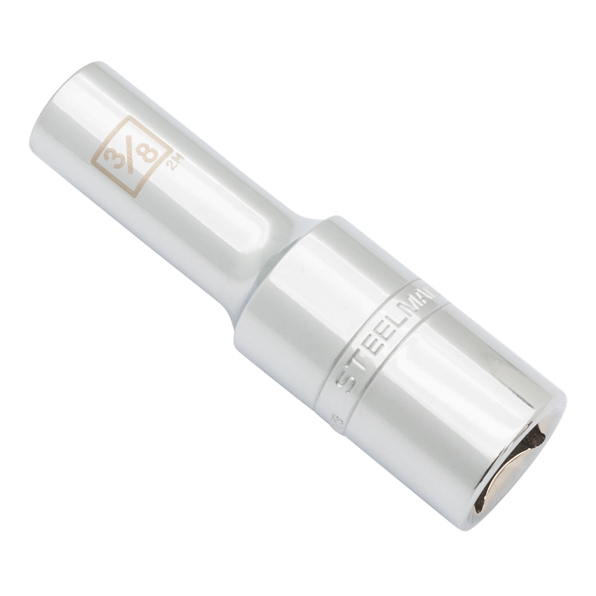 STEELMAN 1/2-Inch Drive x 3/8-Inch Deep 6-Point Socket, Model# 78429