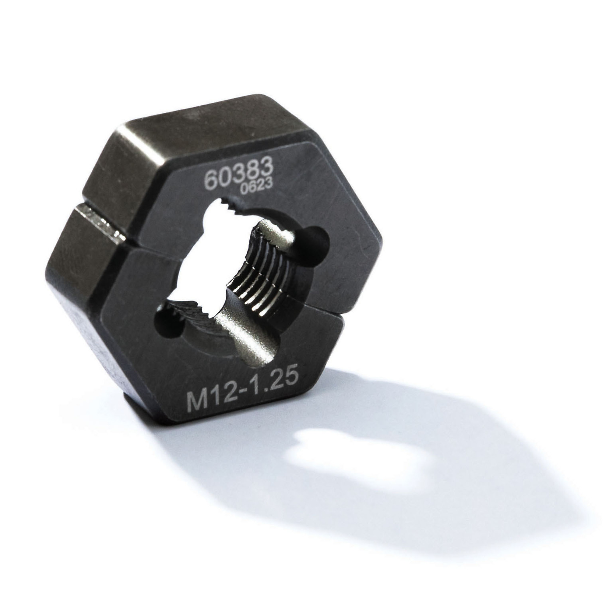 STEELMAN M12-1.25 Metric Split Die Thread Chaser, Model# 60383