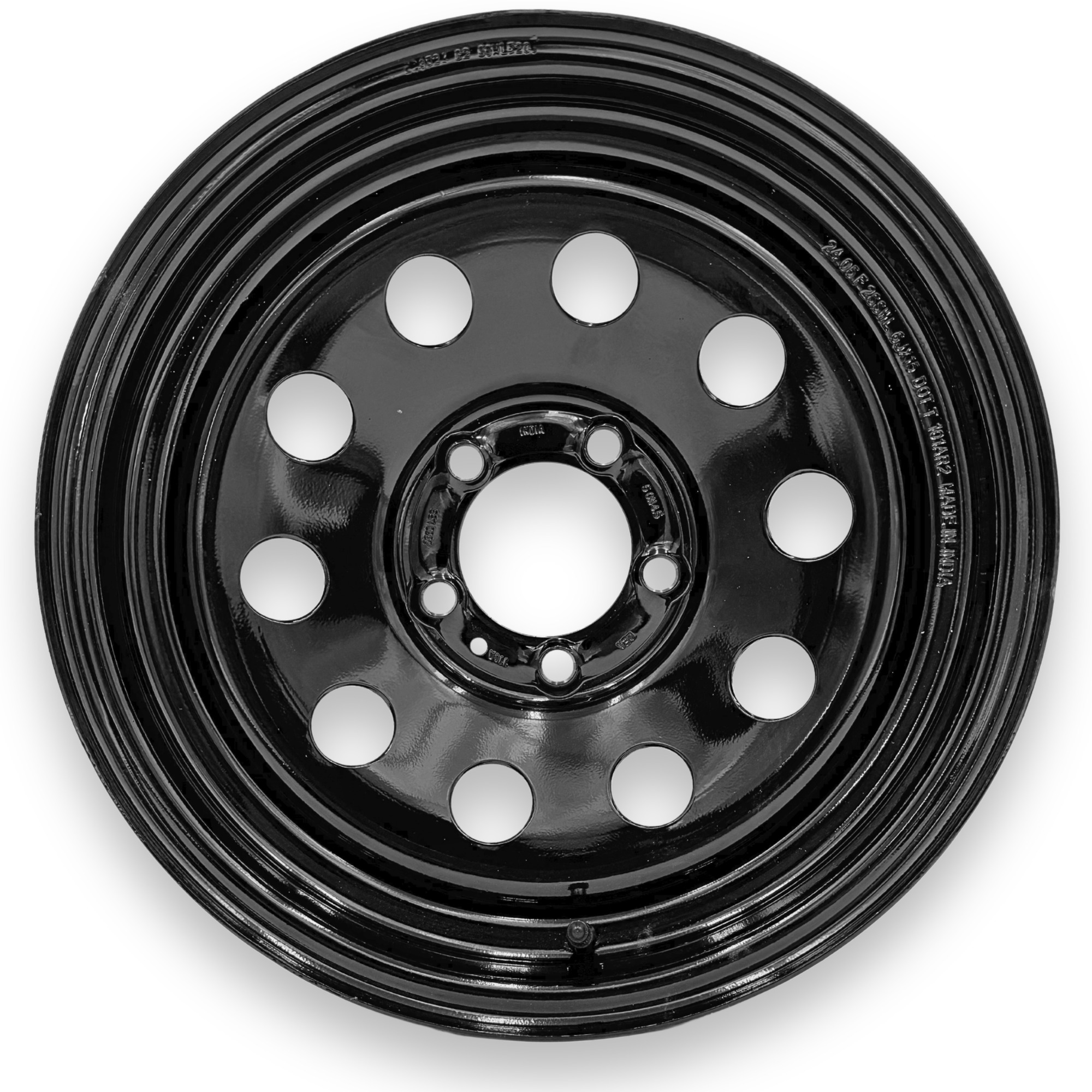 Steel Master 15x6 5 on 4.5 Bolt Modular Black